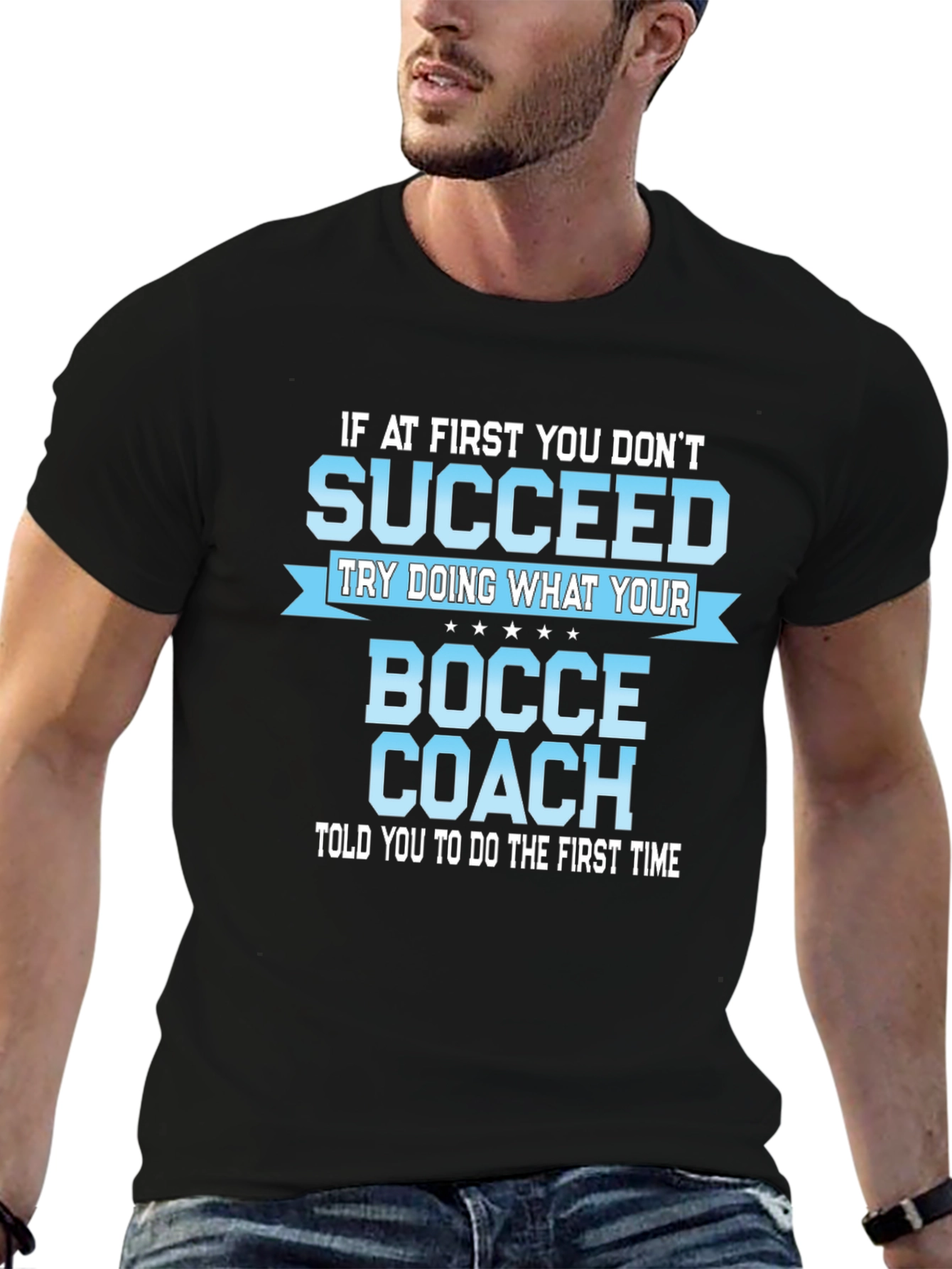 Bocce Coach T-Shirt - Funny Sarcastic Bocce Ball Gift