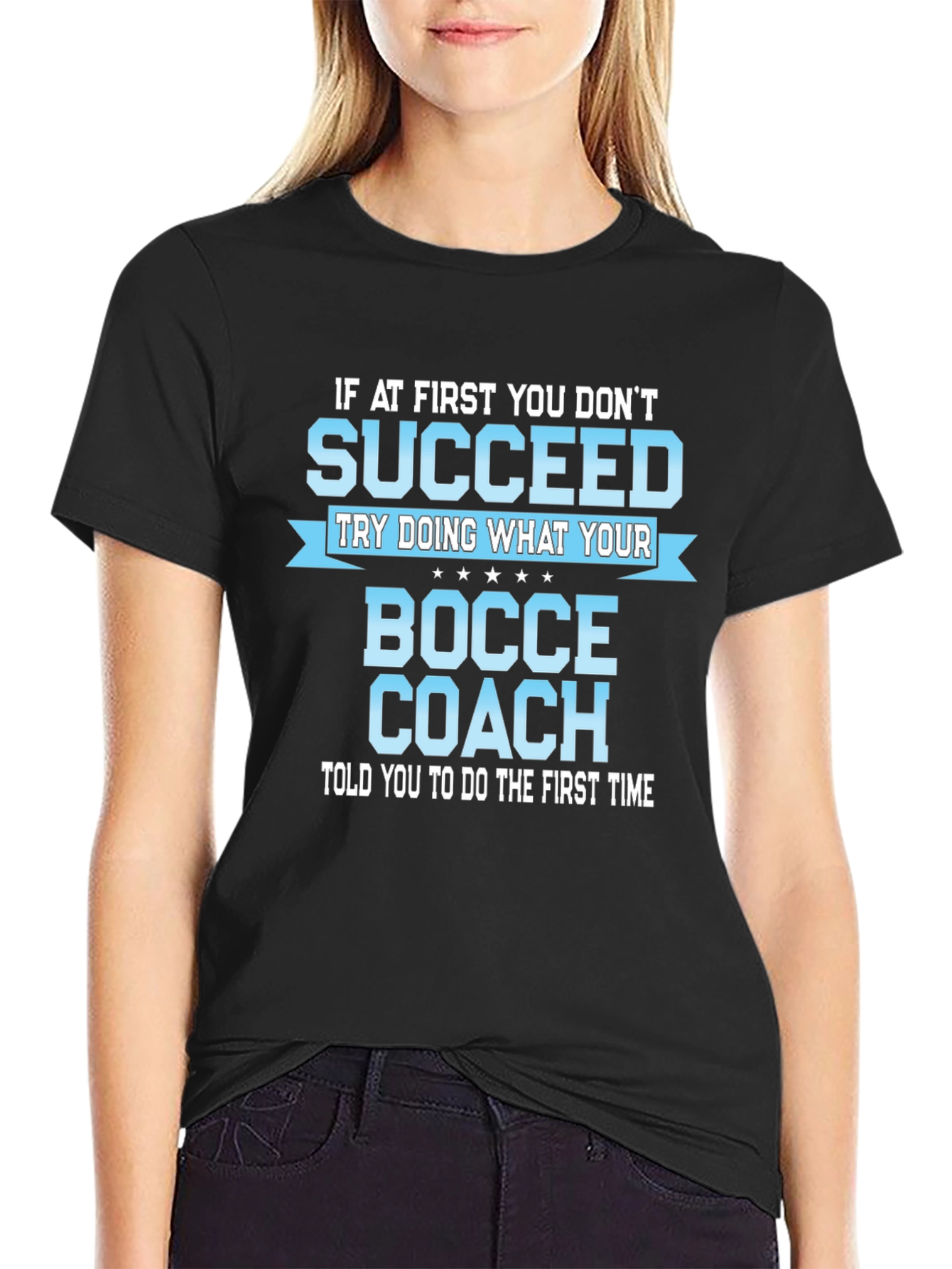 Bocce Coach T-Shirt - Funny Sarcastic Bocce Ball Gift