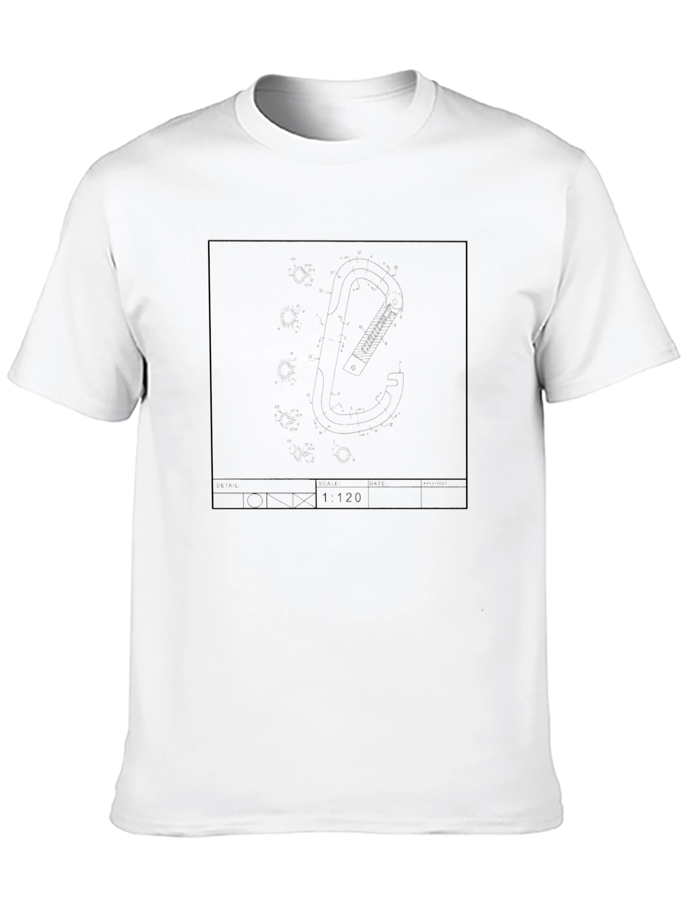 Classic Black Graphic Print Tee