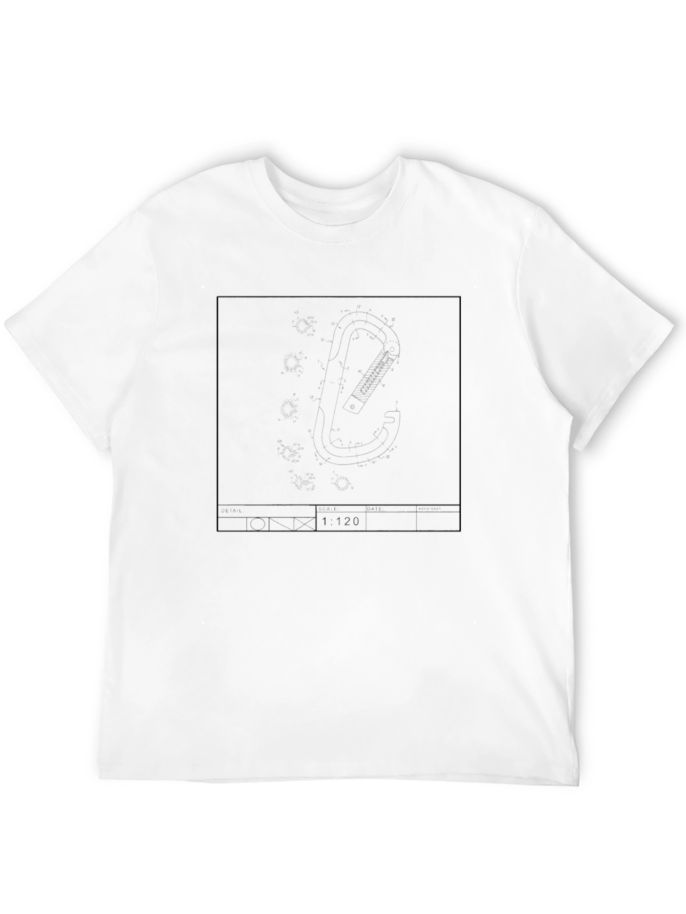 Classic Black Graphic Print Tee