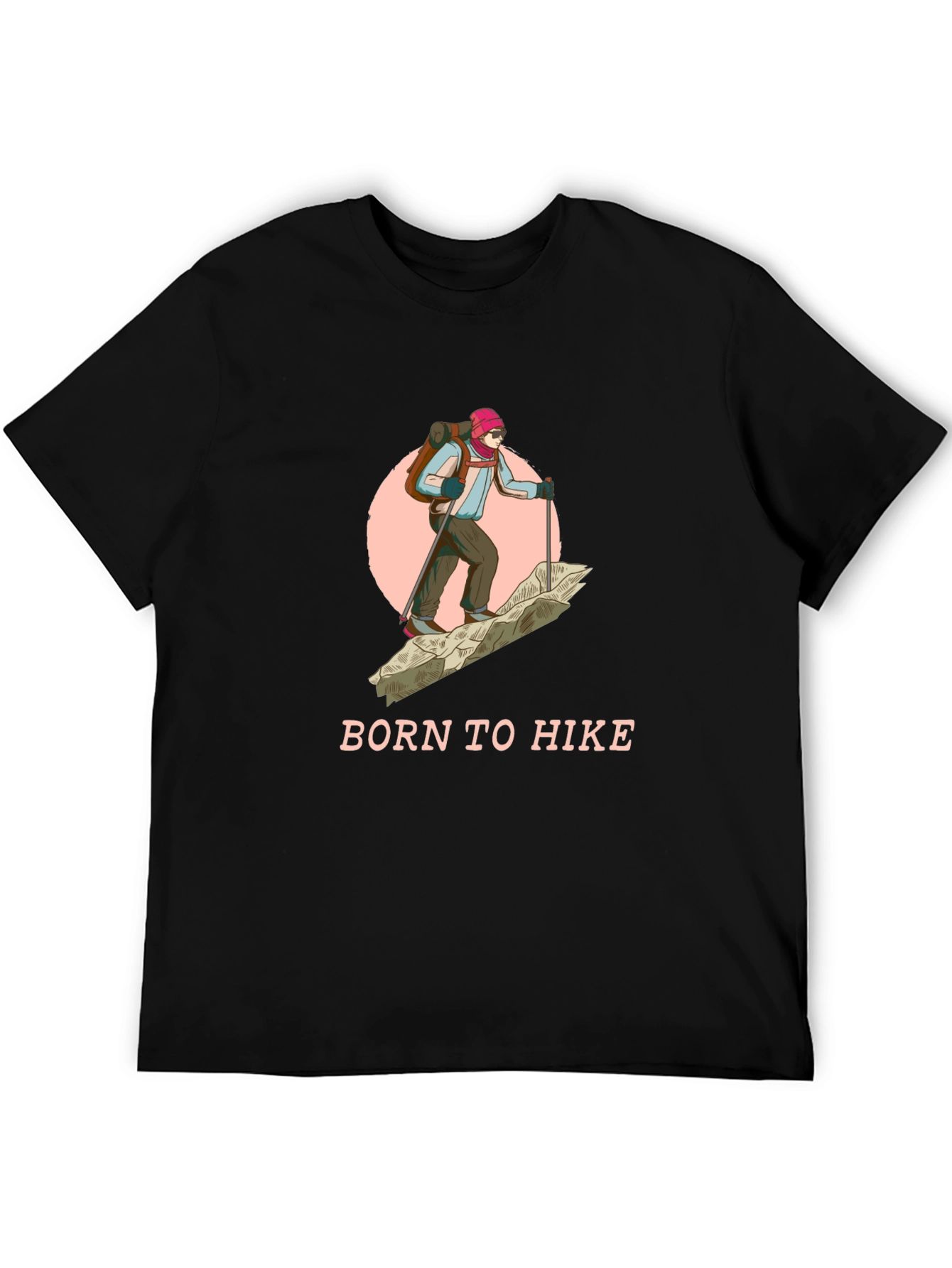 Born to Hike Graphic T-Shirt - Outdoor Adventure