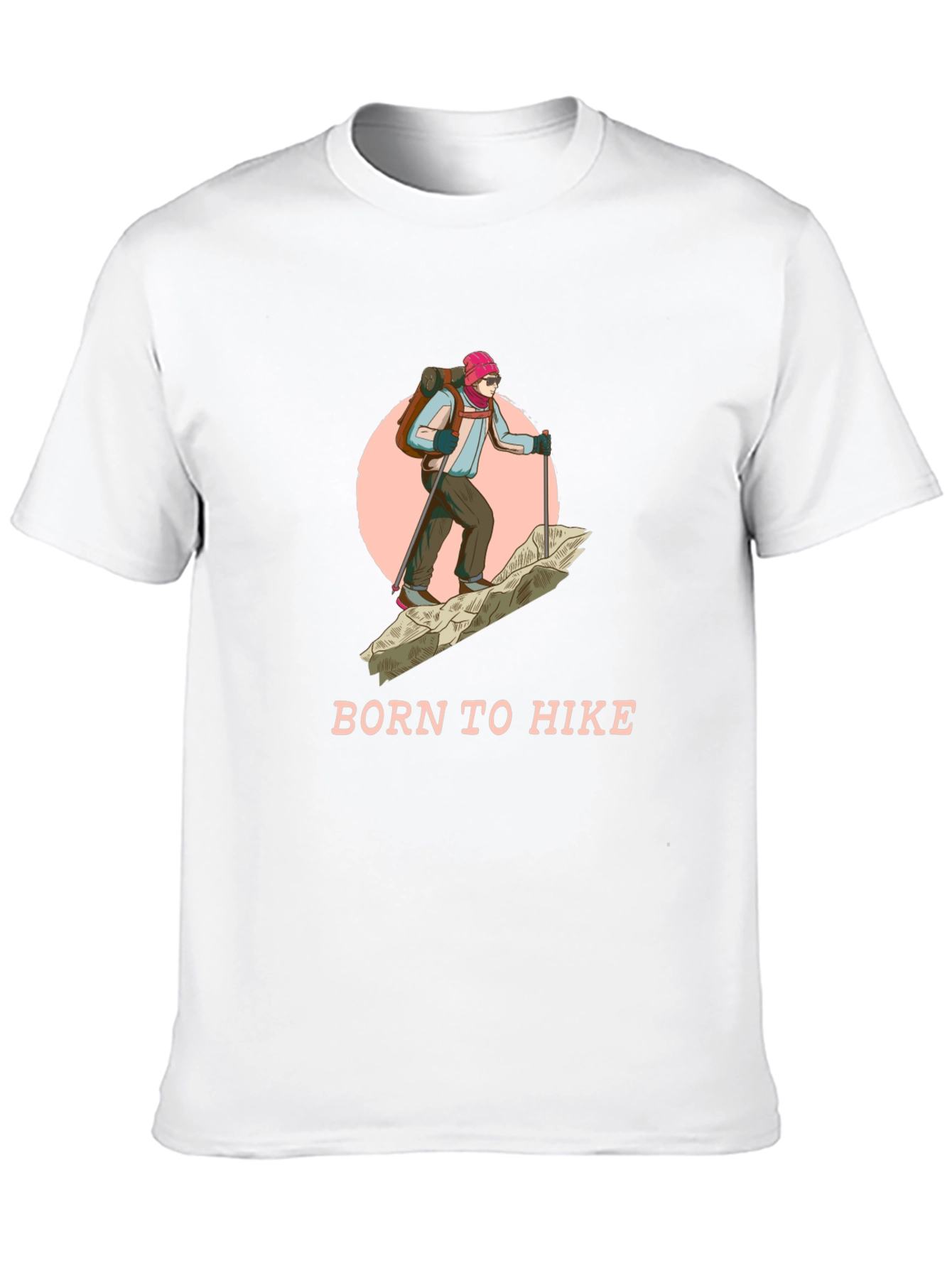 Born to Hike Graphic T-Shirt - Outdoor Adventure