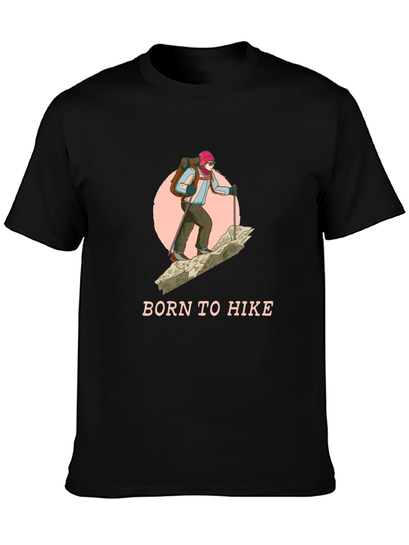 Born to Hike Graphic T-Shirt - Outdoor Adventure
