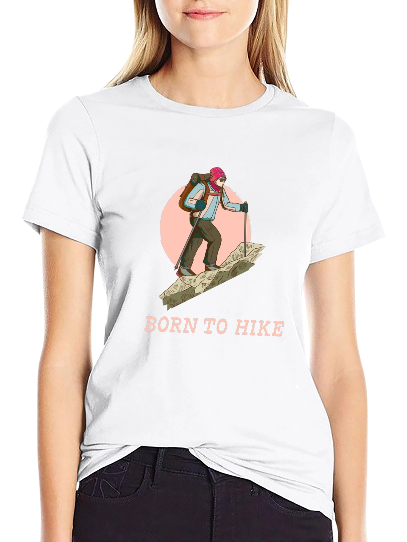 Born to Hike Graphic T-Shirt - Outdoor Adventure