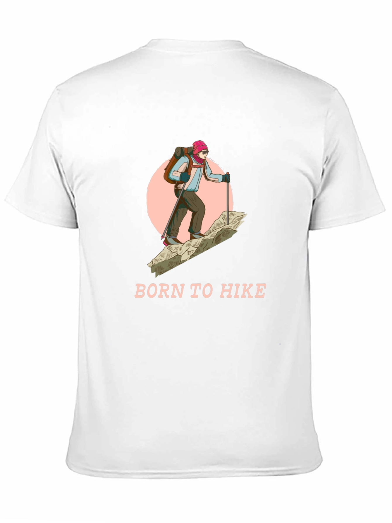 Born to Hike Graphic T-Shirt - Outdoor Adventure