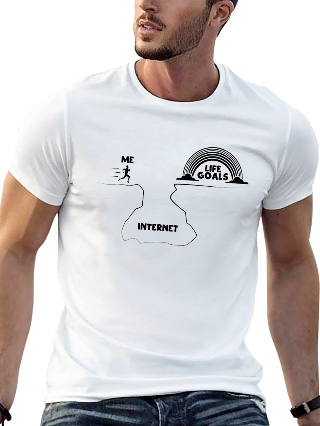 Internet Life Goals Graphic Tee