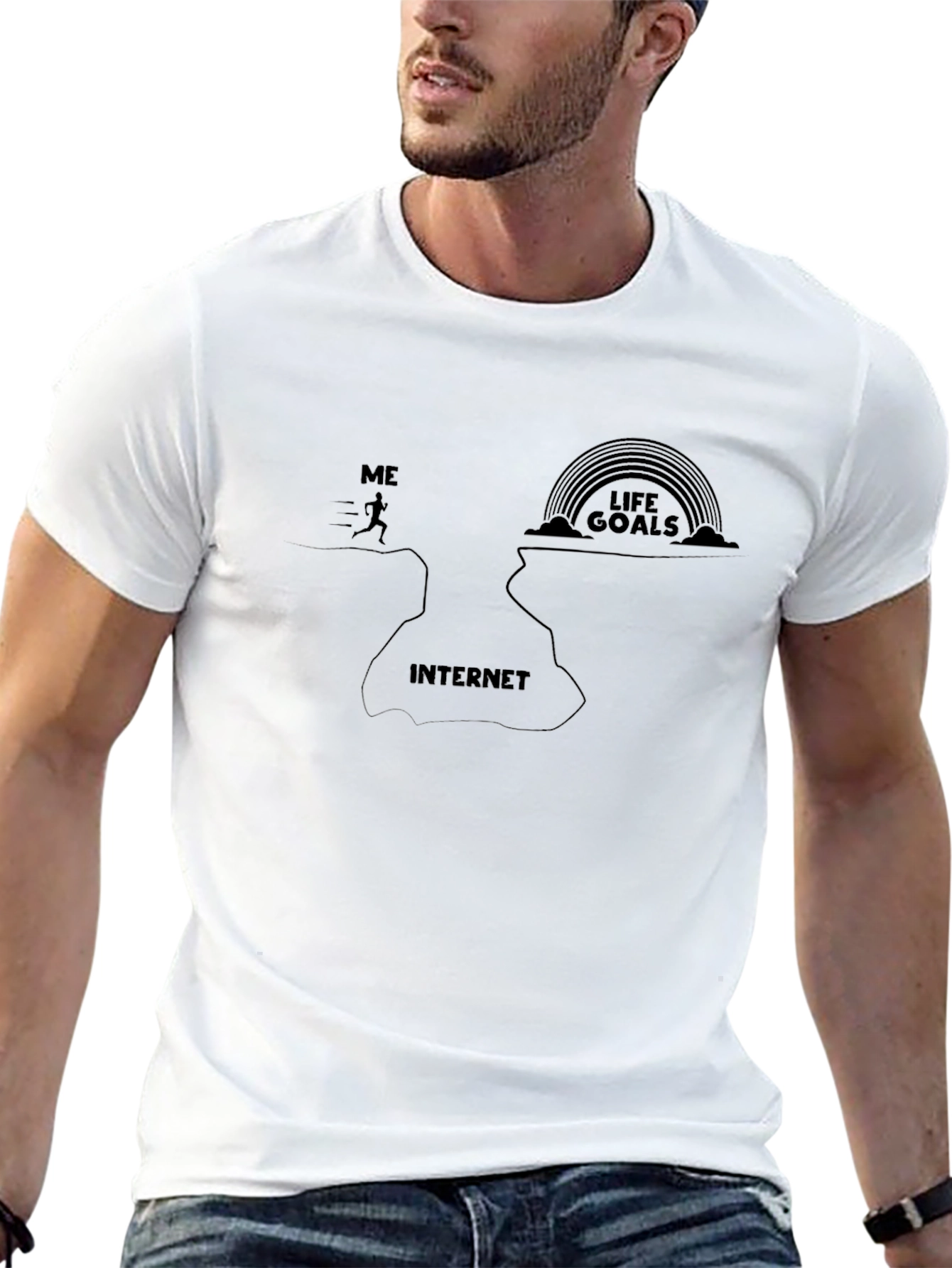 Internet Life Goals Graphic Tee