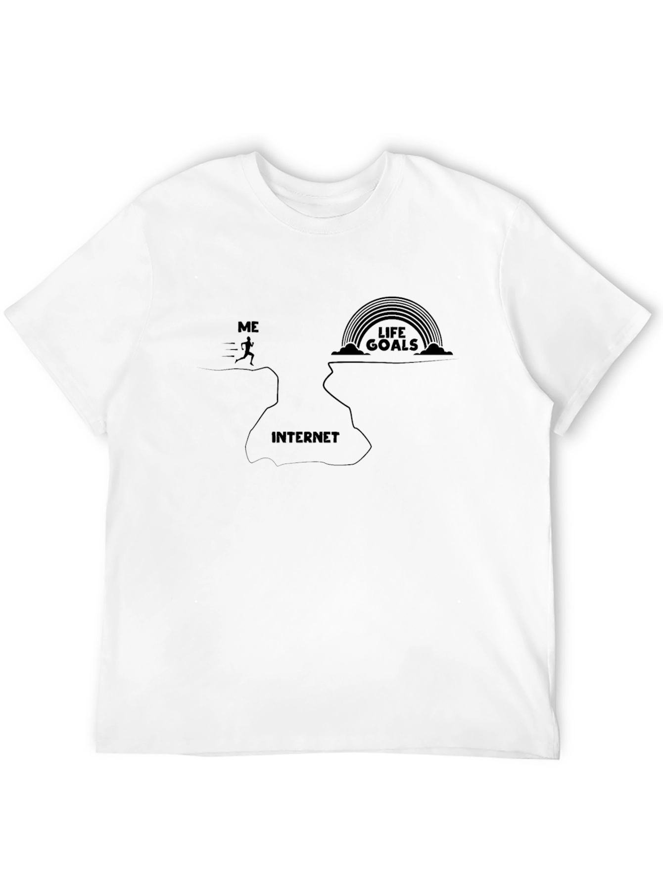 Internet Life Goals Graphic Tee