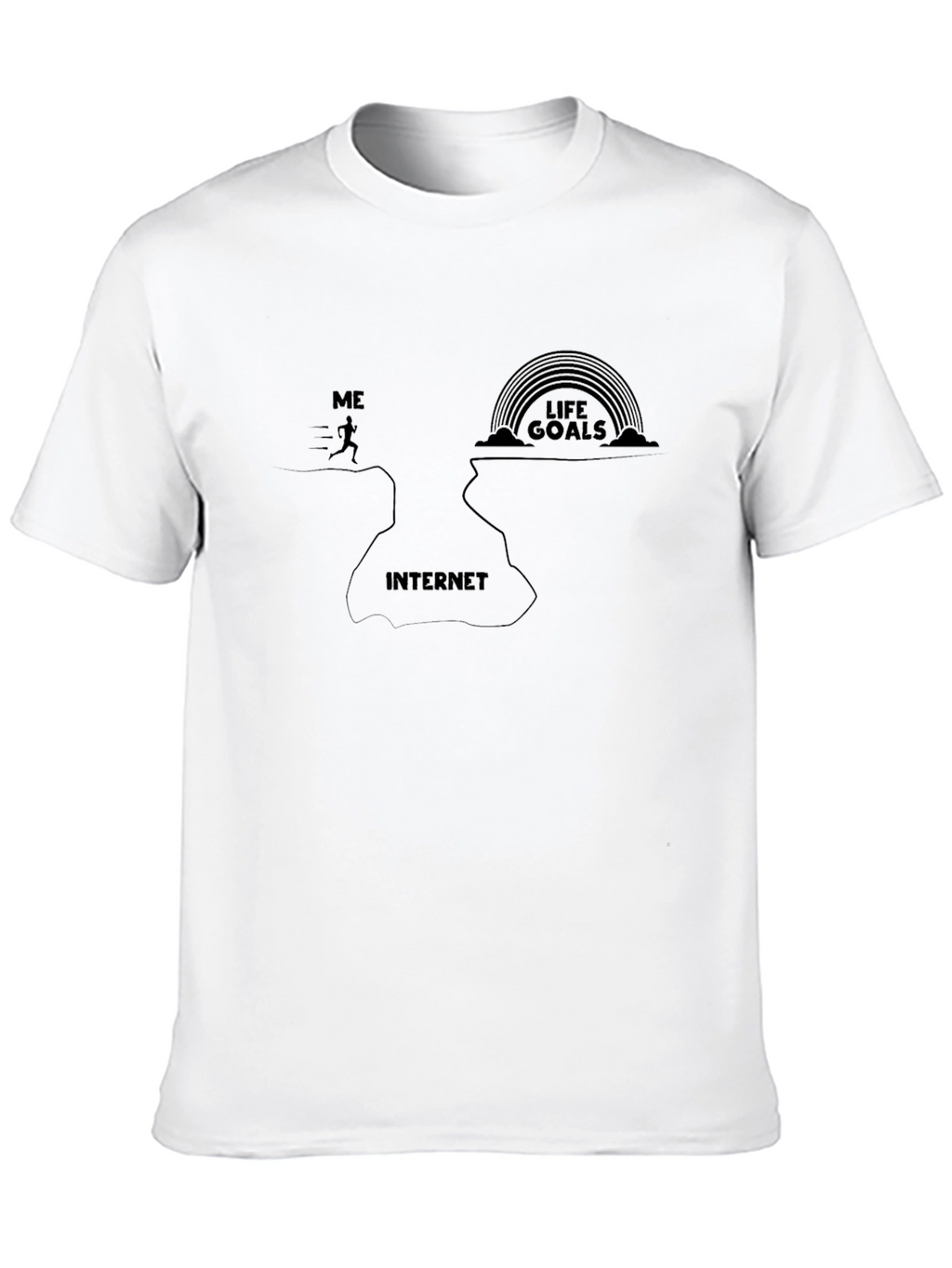 Internet Life Goals Graphic Tee