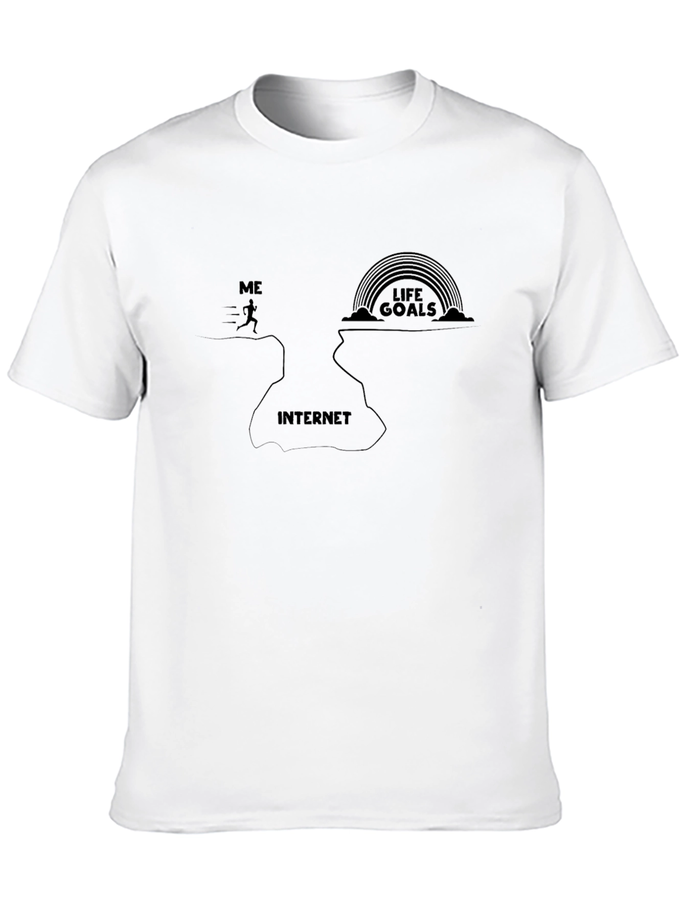 Internet Life Goals Graphic Tee