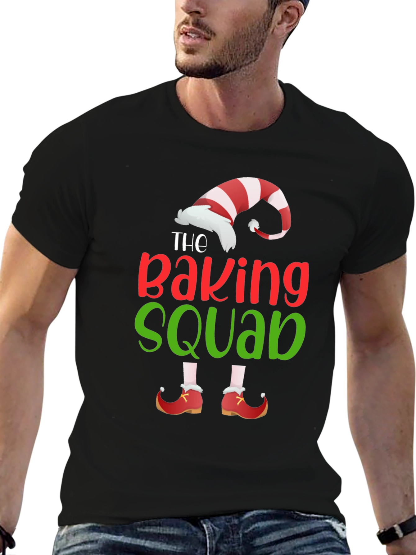 Baking Squad Elf Tee - Holiday Fun