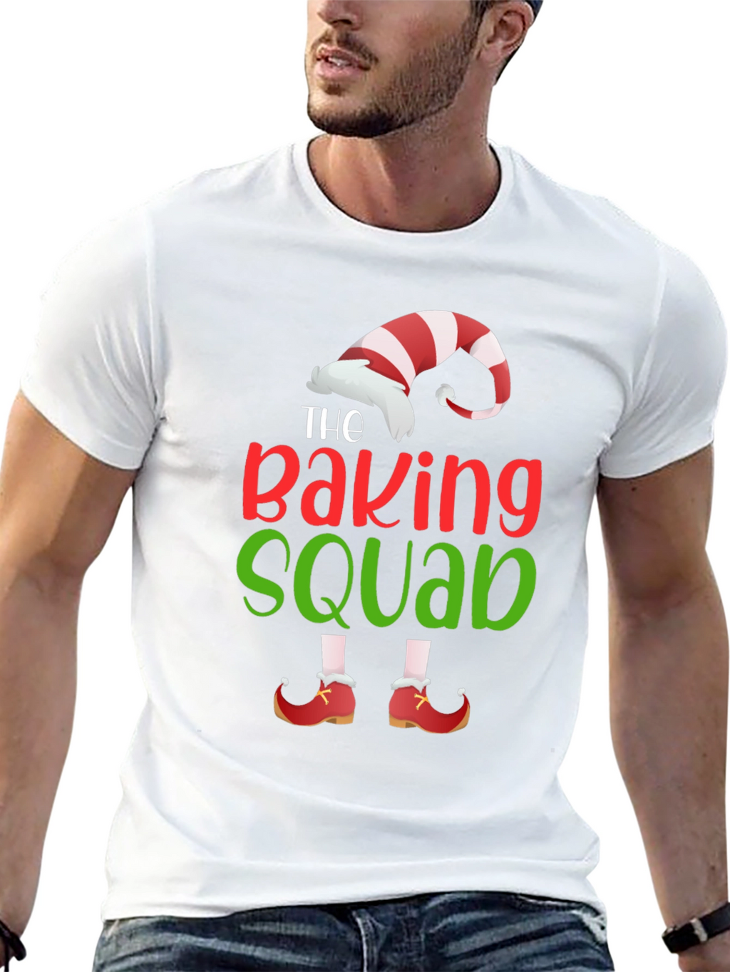 Baking Squad Elf Tee - Holiday Fun
