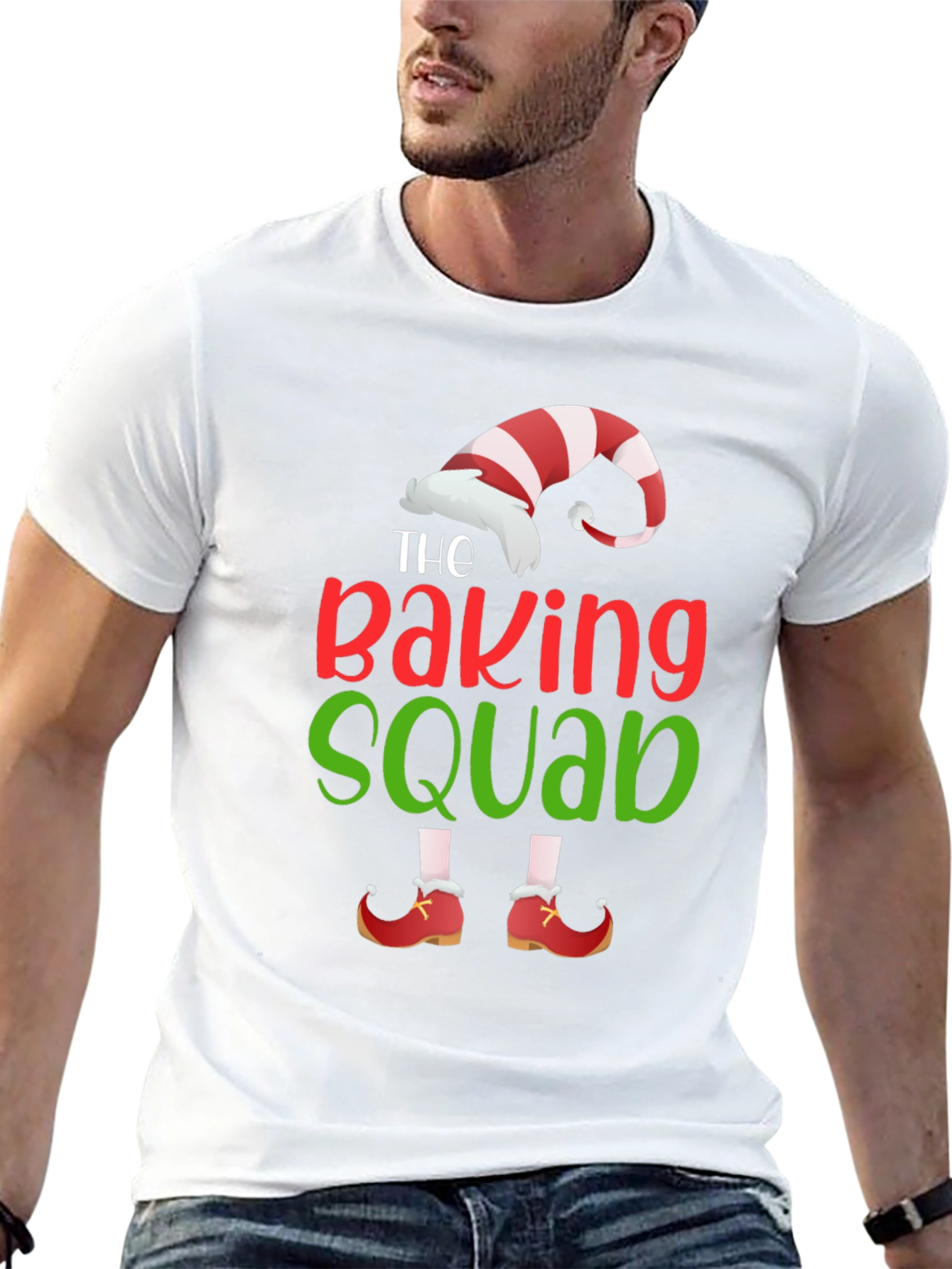 Baking Squad Elf Tee - Holiday Fun
