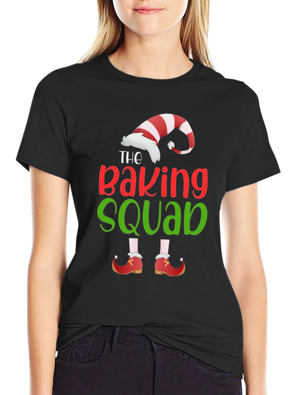 Baking Squad Elf Tee - Holiday Fun