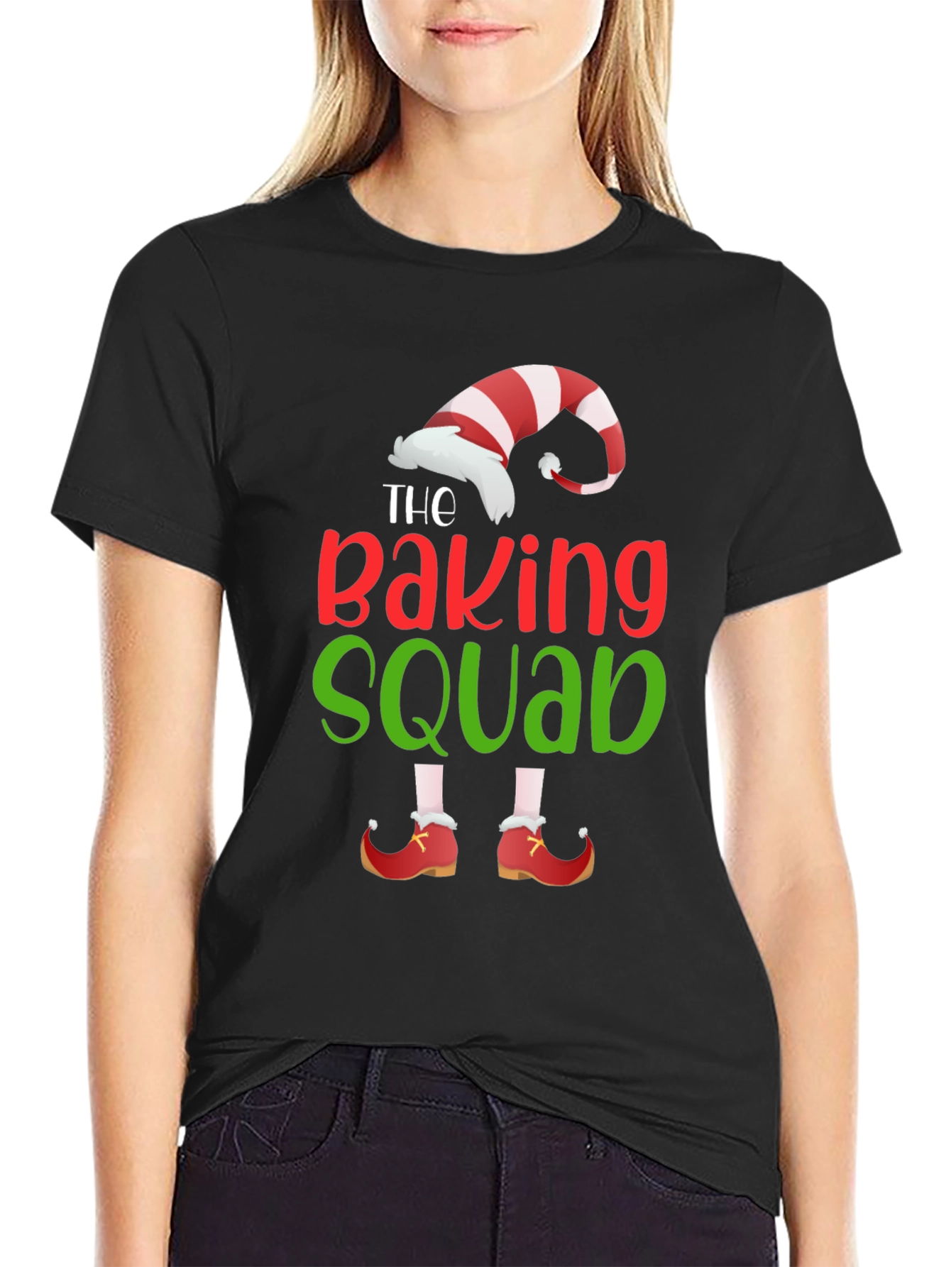 Baking Squad Elf Tee - Holiday Fun