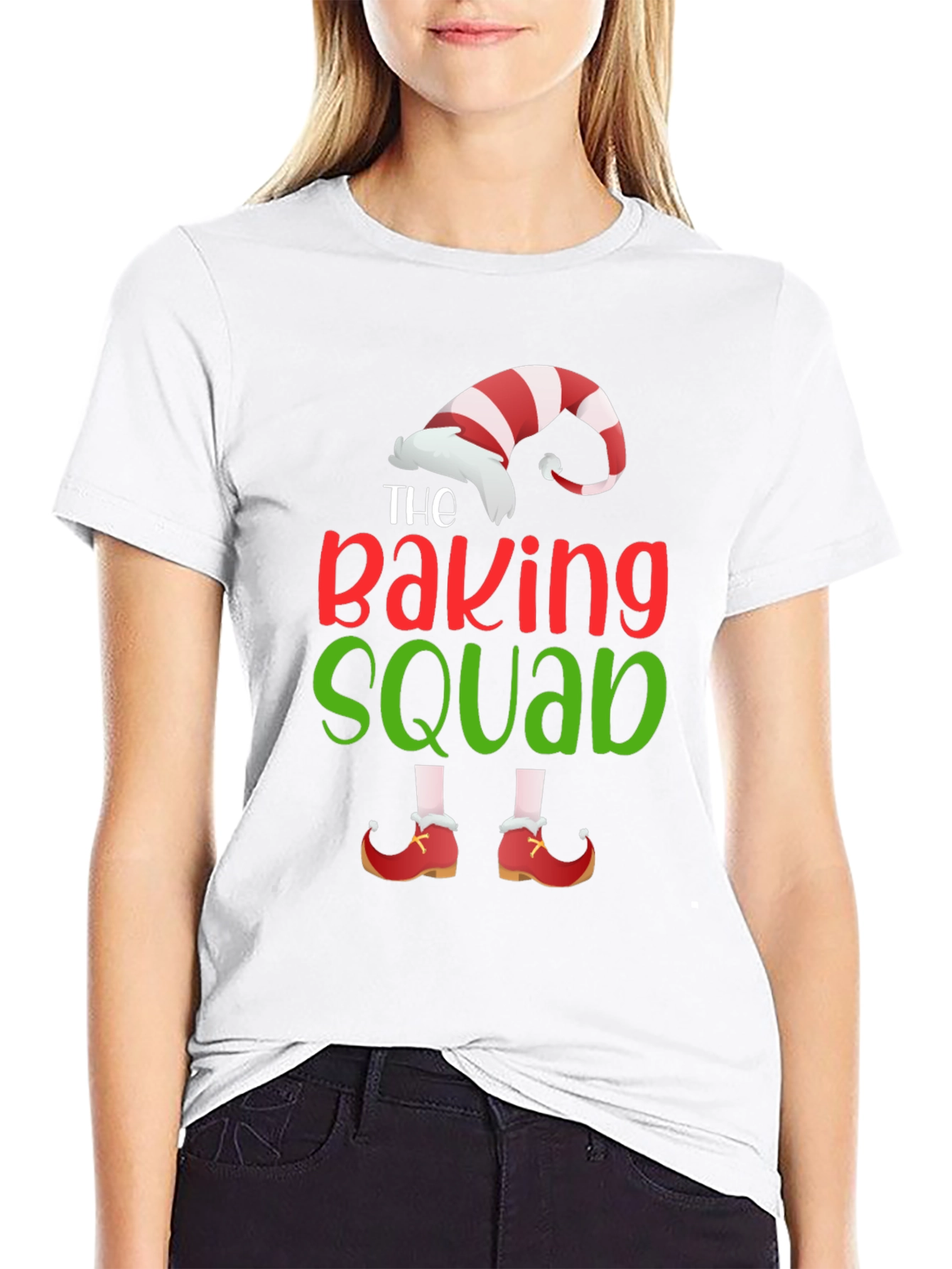 Baking Squad Elf Tee - Holiday Fun