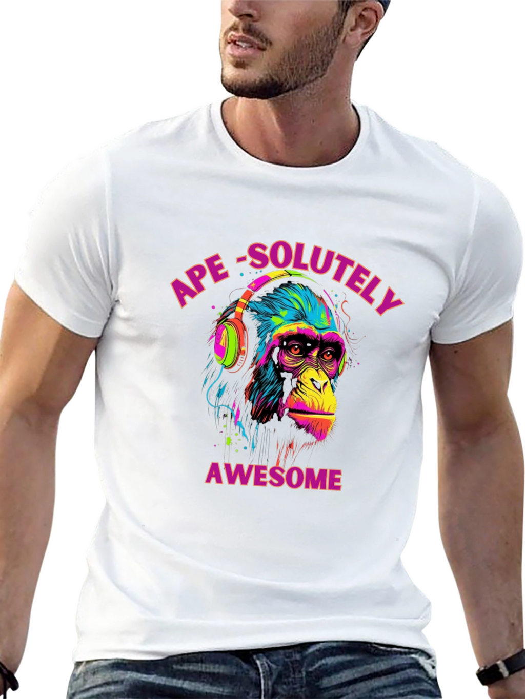 Ape-solutely Awesome Graphic Tee
