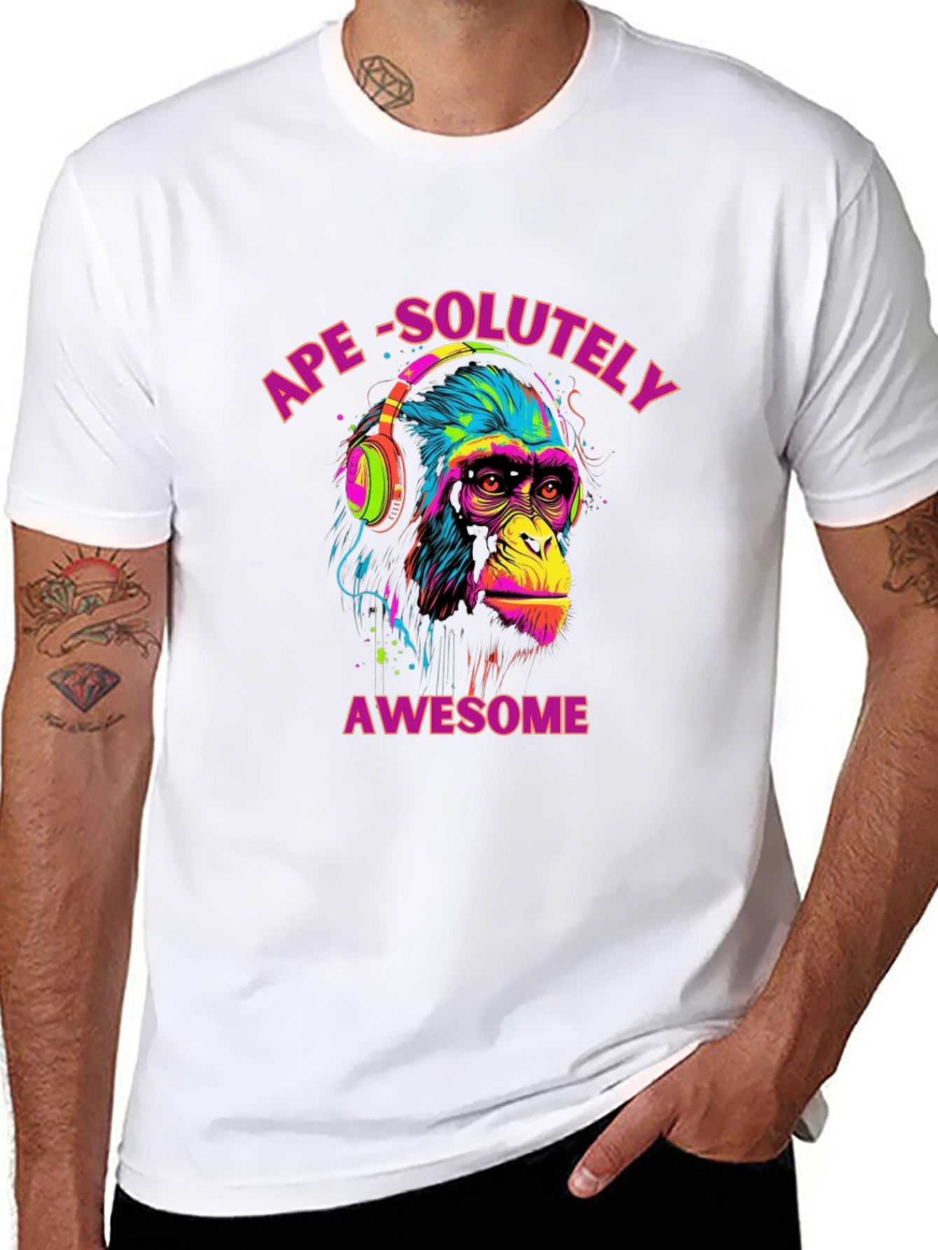 Ape-solutely Awesome Graphic Tee