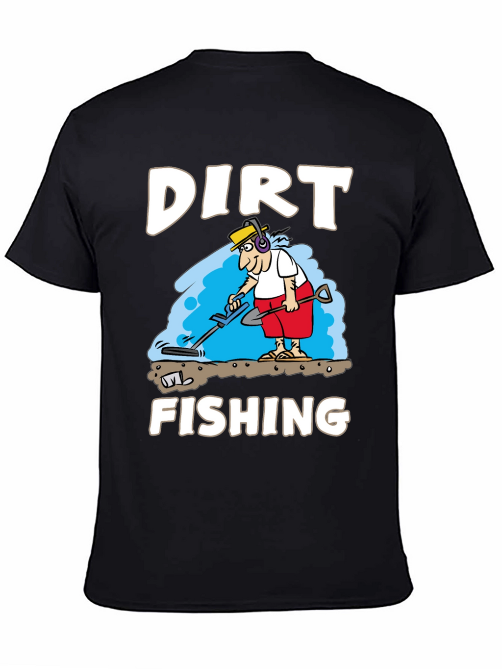 Dirt Fishing Graphic Tee