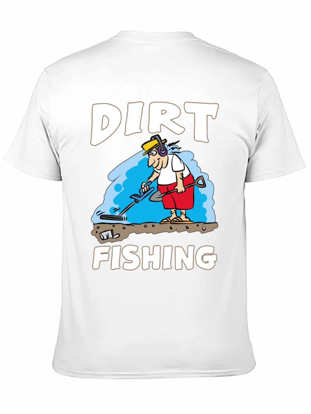 Dirt Fishing Graphic Tee
