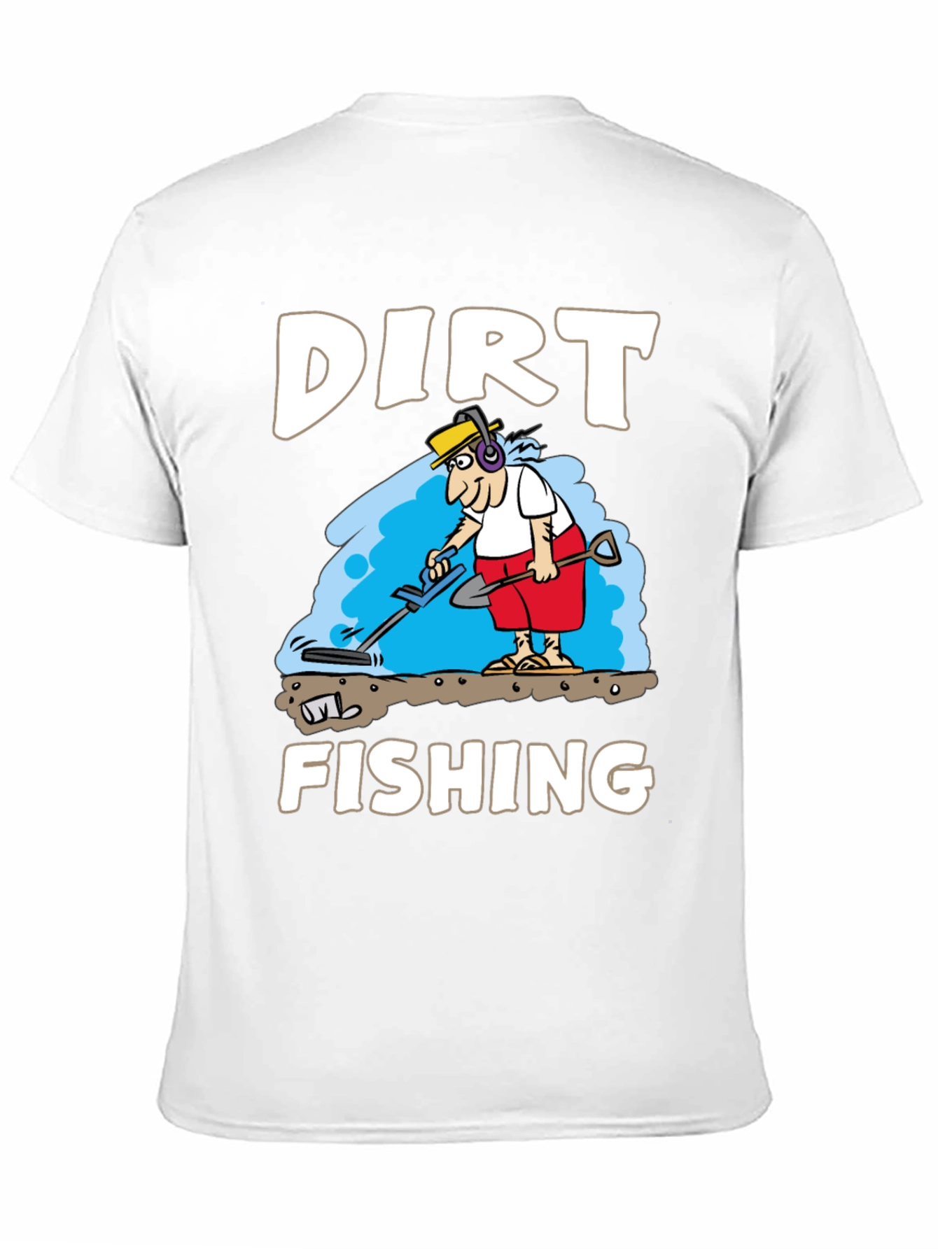 Dirt Fishing Graphic Tee