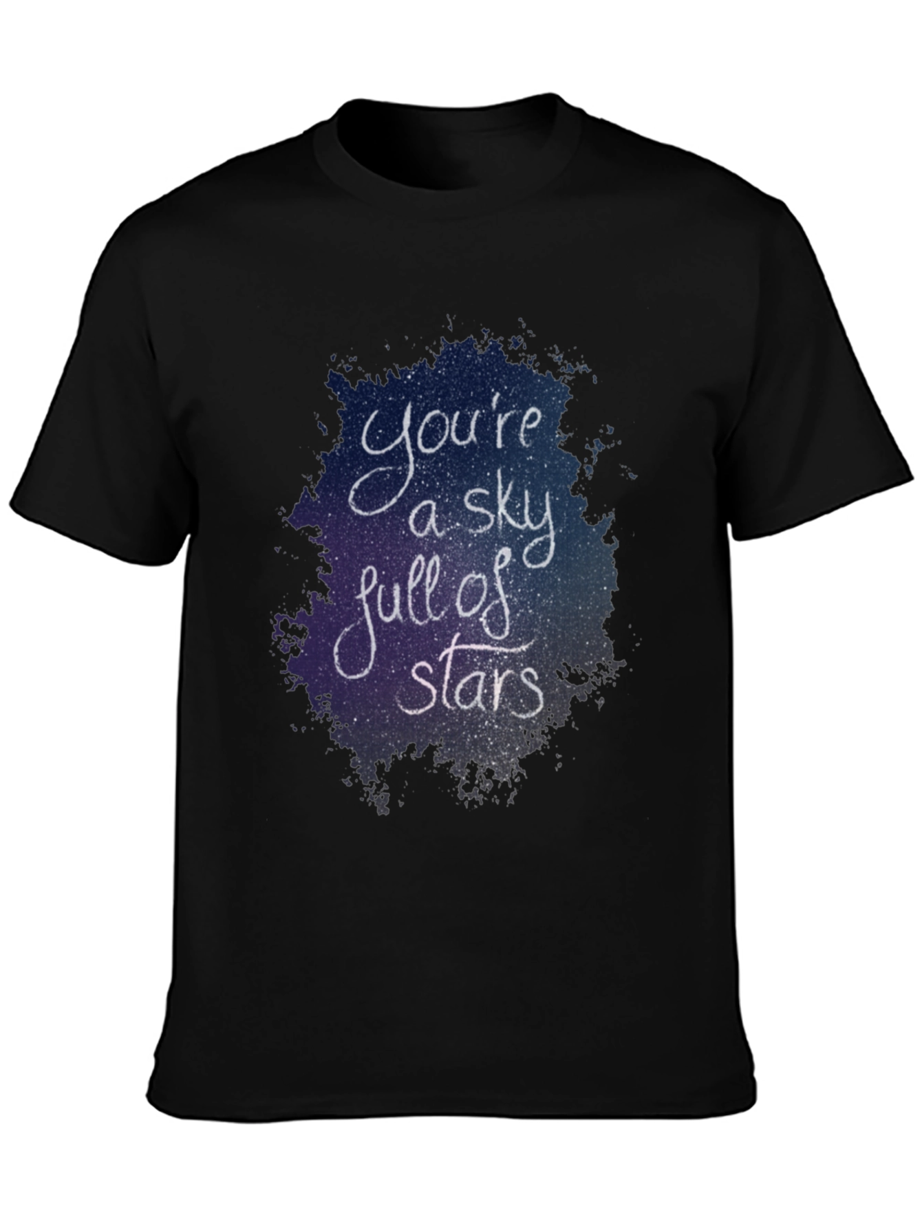 Sky Full of Stars Graphic Tee - Cotton Blend Comfort Fit