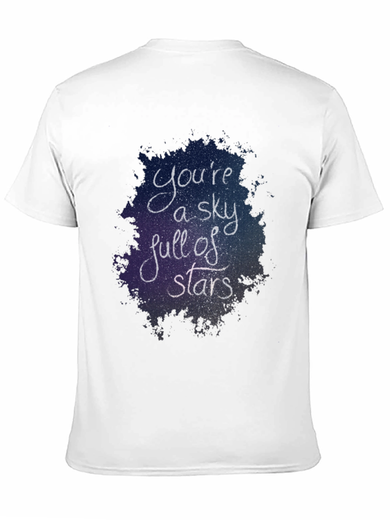 Sky Full of Stars Graphic Tee - Cotton Blend Comfort Fit
