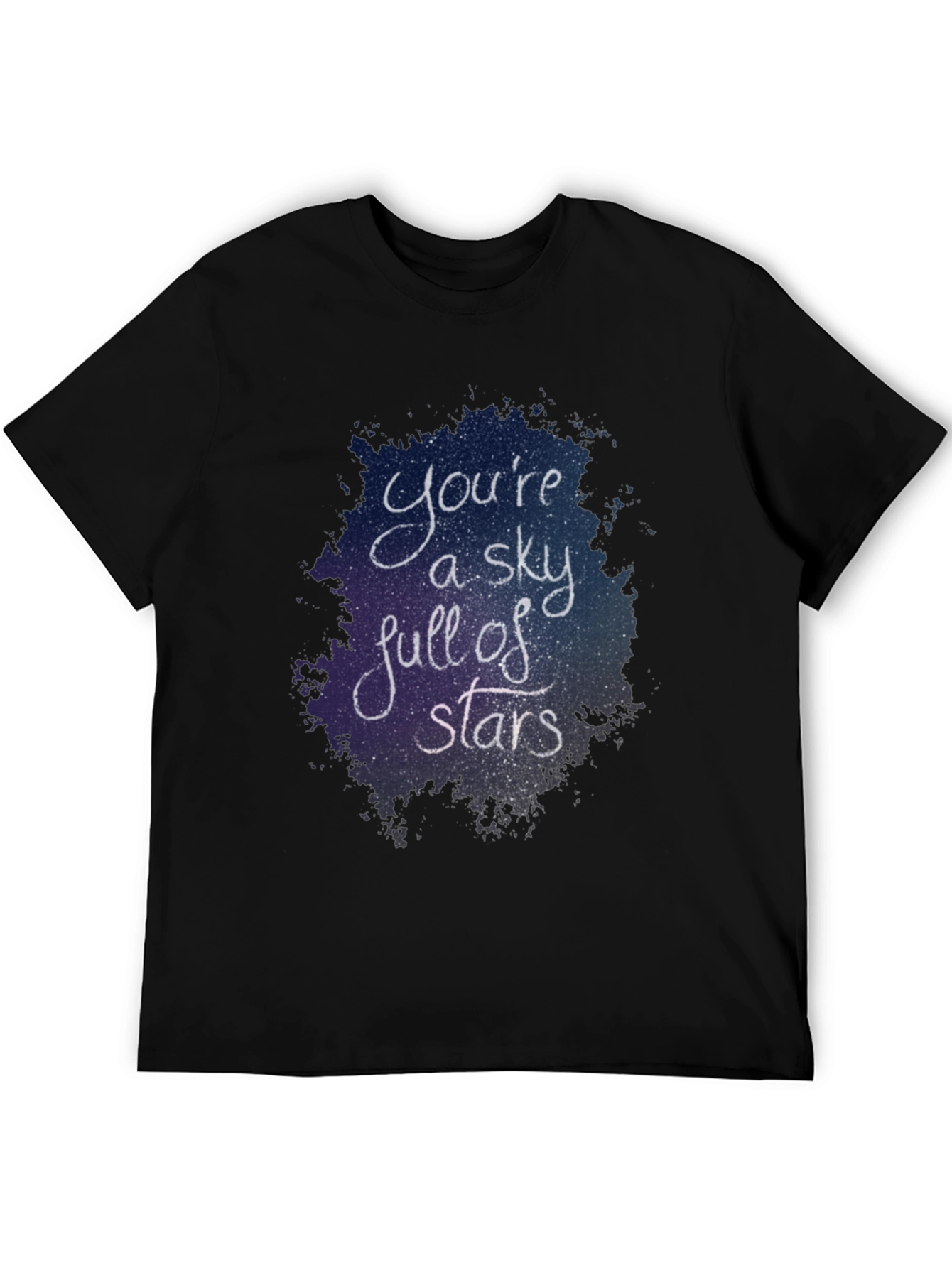 Sky Full of Stars Graphic Tee - Cotton Blend Comfort Fit