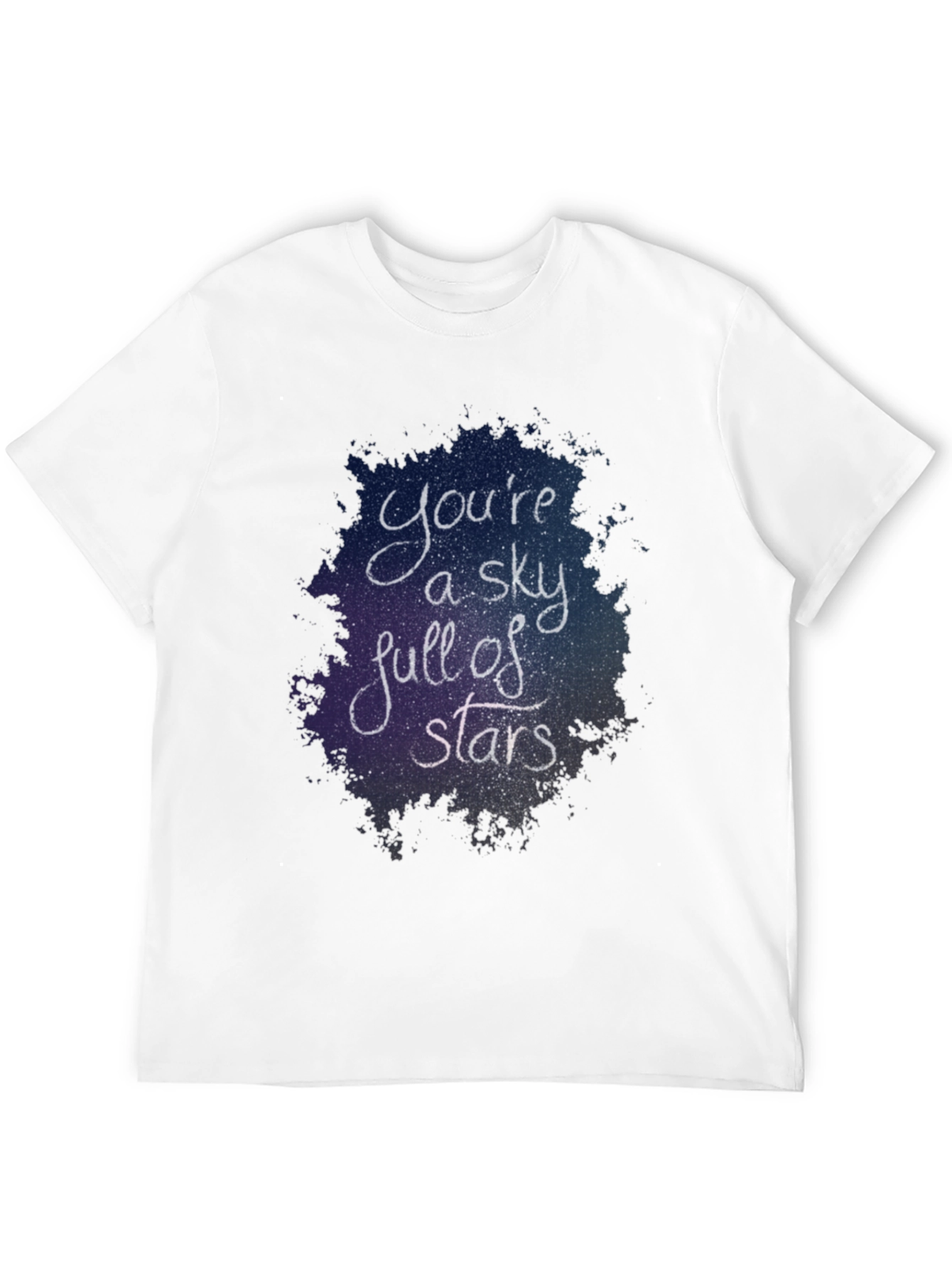 Sky Full of Stars Graphic Tee - Cotton Blend Comfort Fit