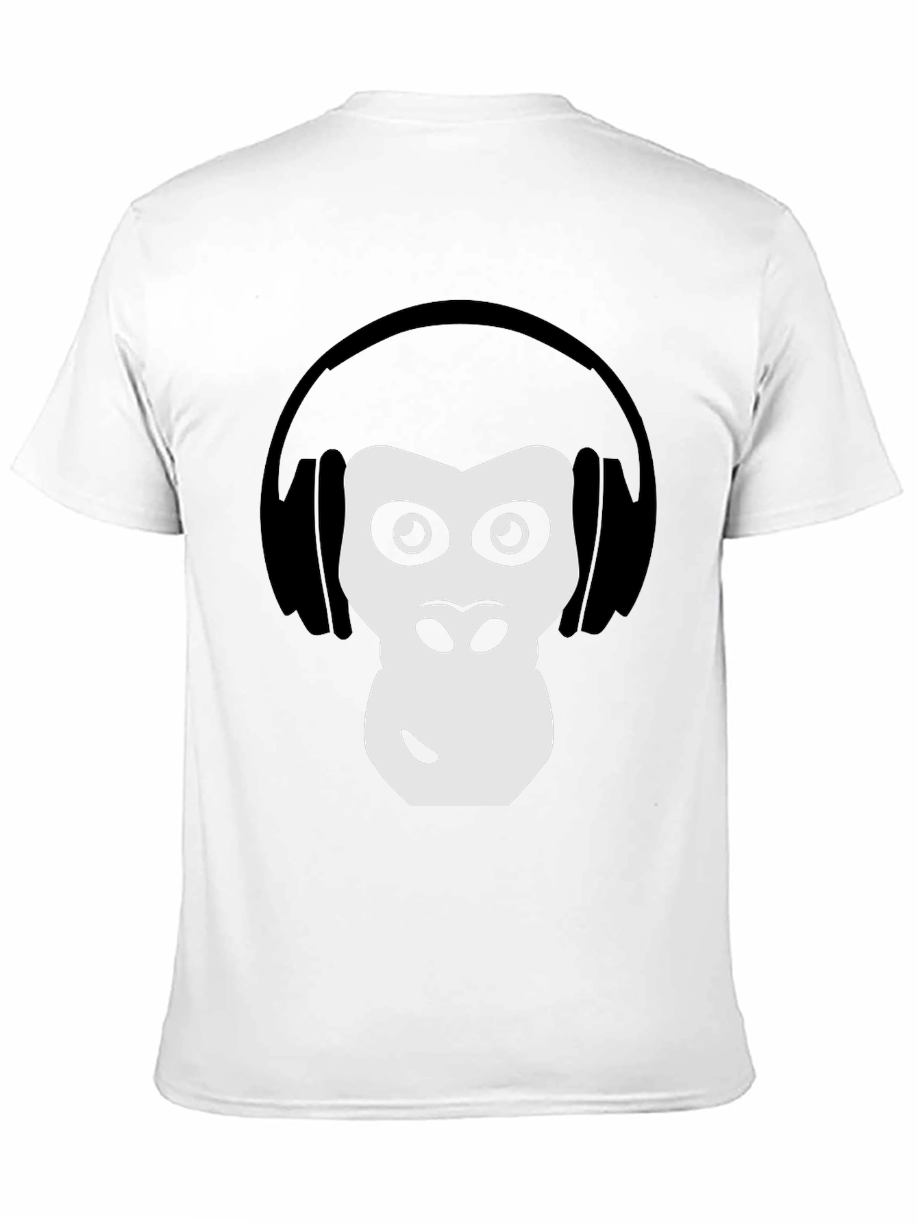 Cool Ape DJ Graphic Tee - Black Cotton T-Shirt