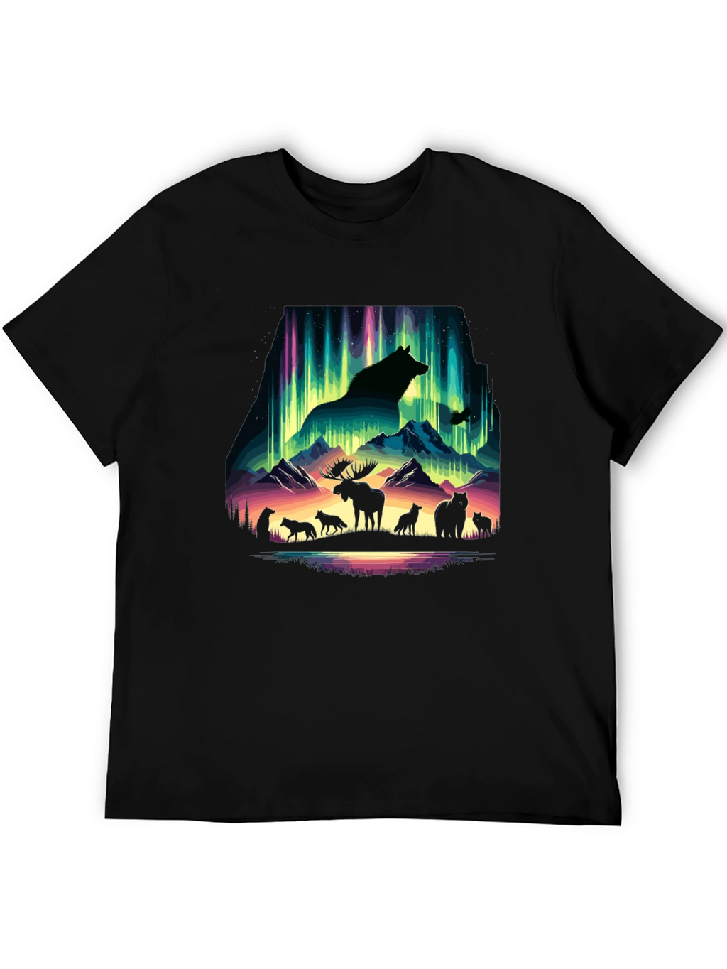 Aurora Animal Silhouette T-Shirt