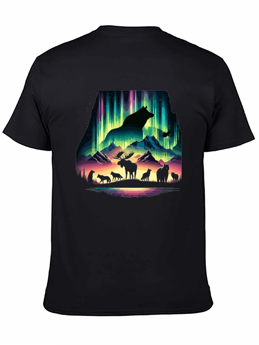 Aurora Animal Silhouette T-Shirt