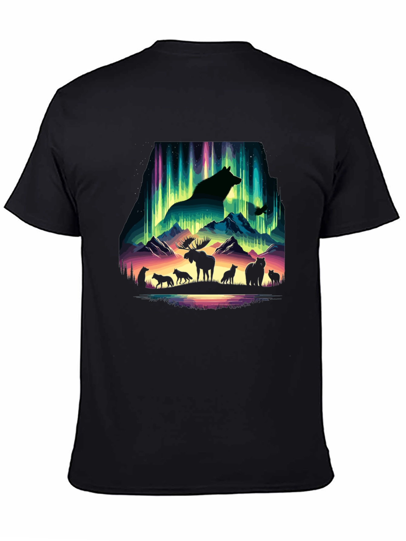 Aurora Animal Silhouette T-Shirt