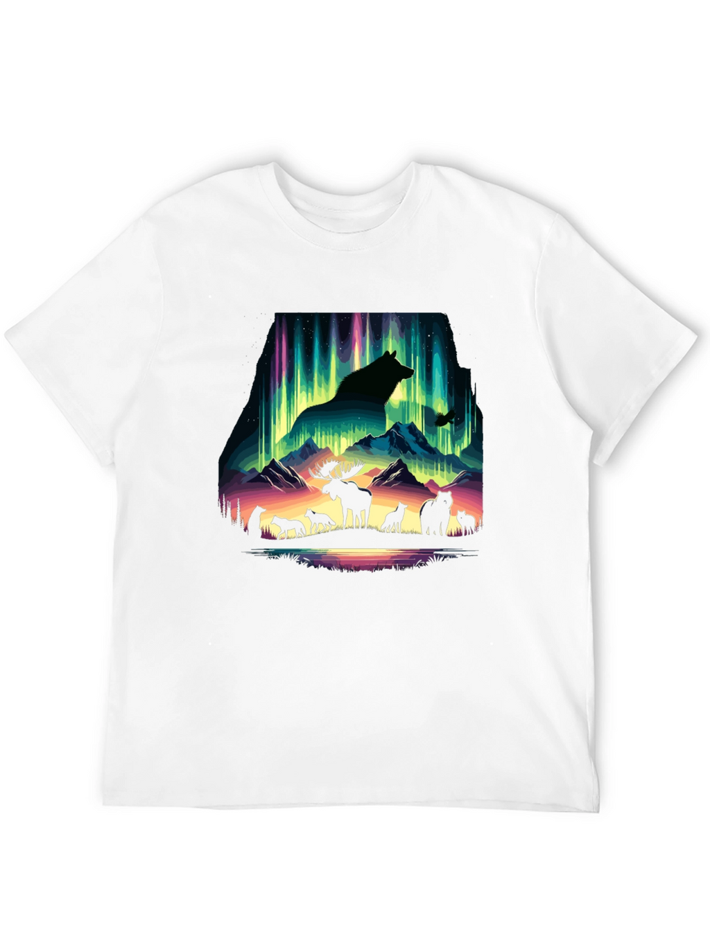 Aurora Animal Silhouette T-Shirt