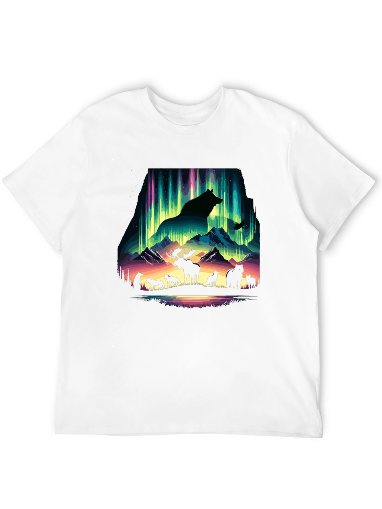 Aurora Animal Silhouette T-Shirt