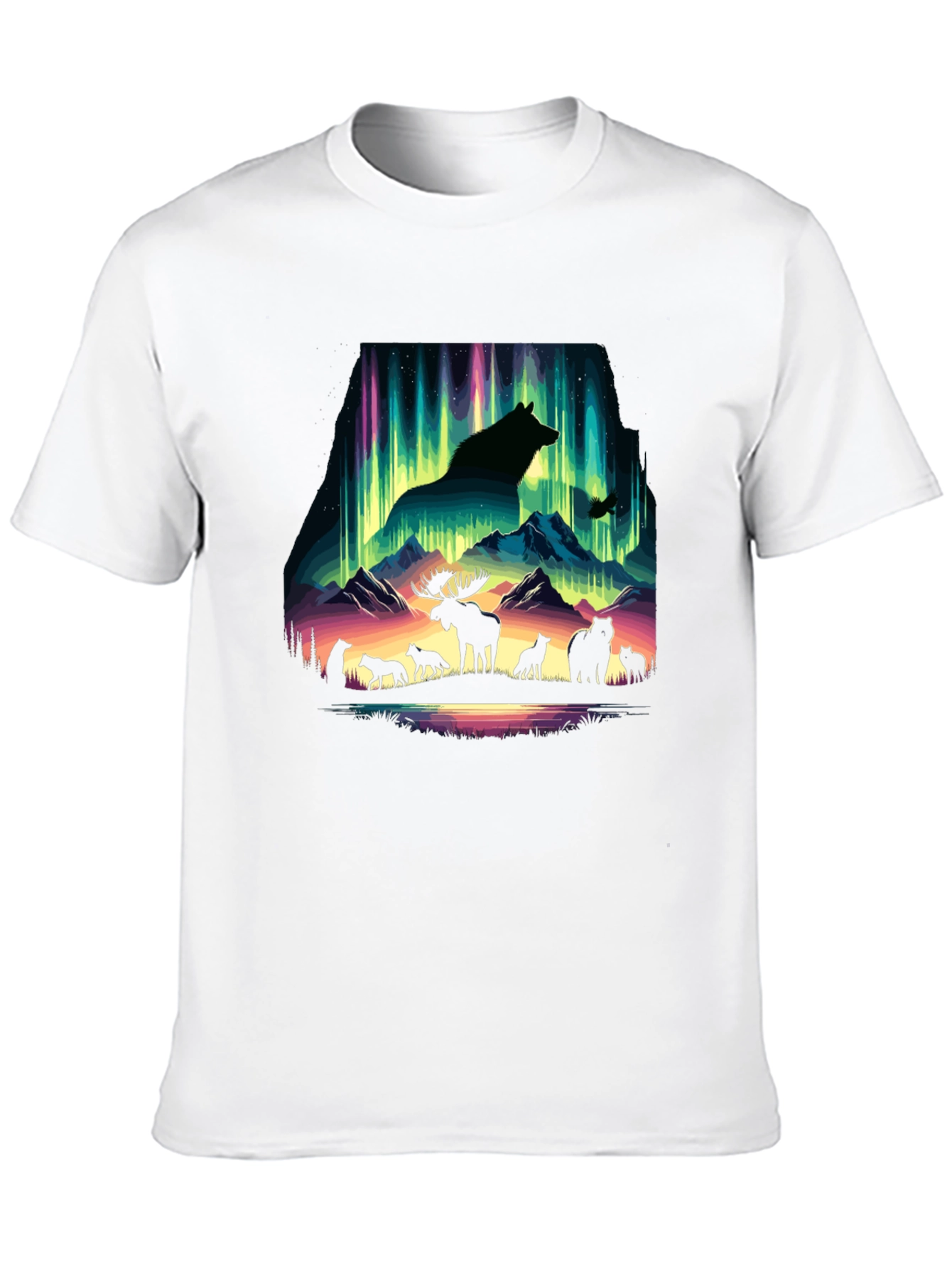 Aurora Animal Silhouette T-Shirt