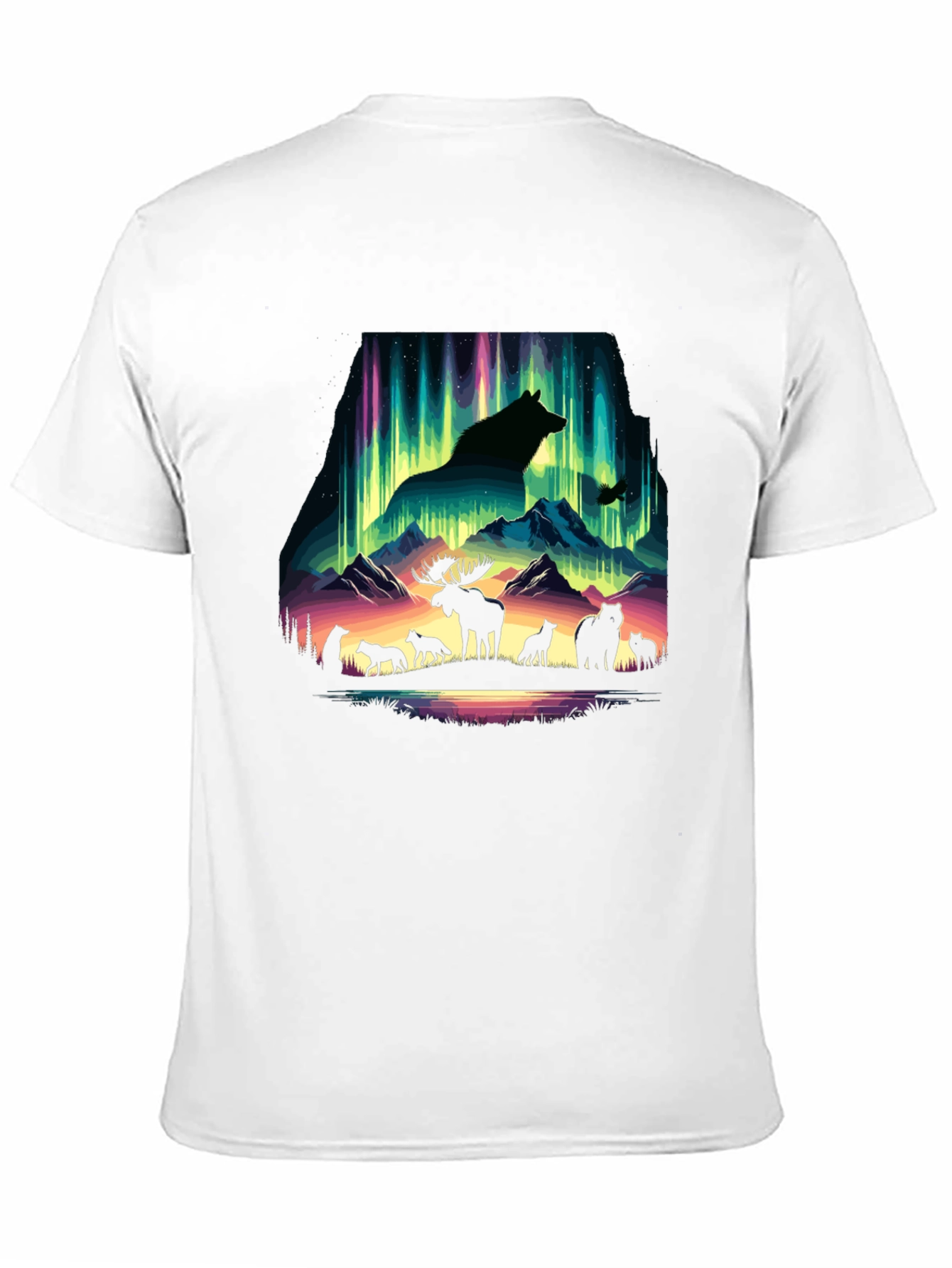 Aurora Animal Silhouette T-Shirt
