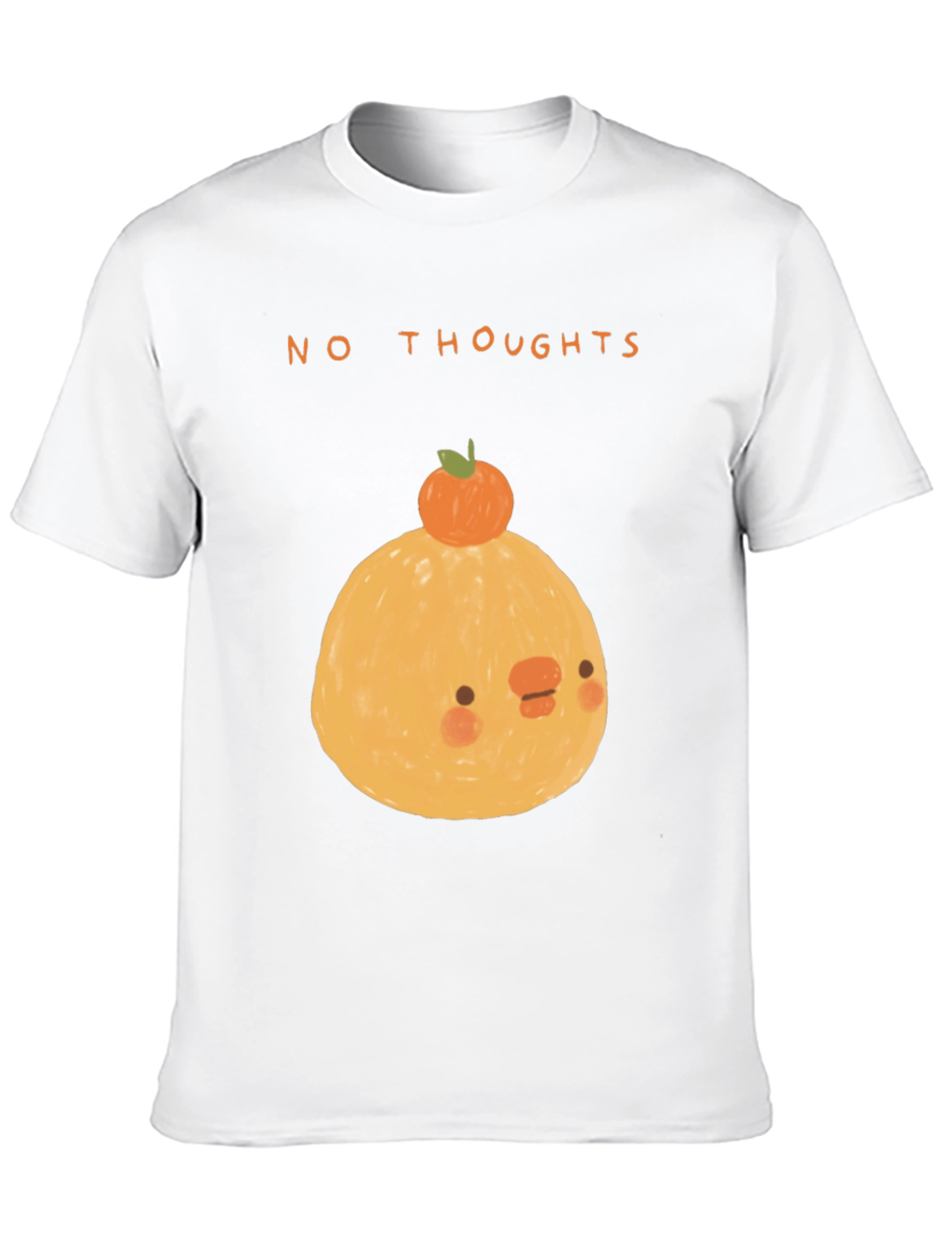 No Thoughts Graphic Tee - Cute Kawaii Style