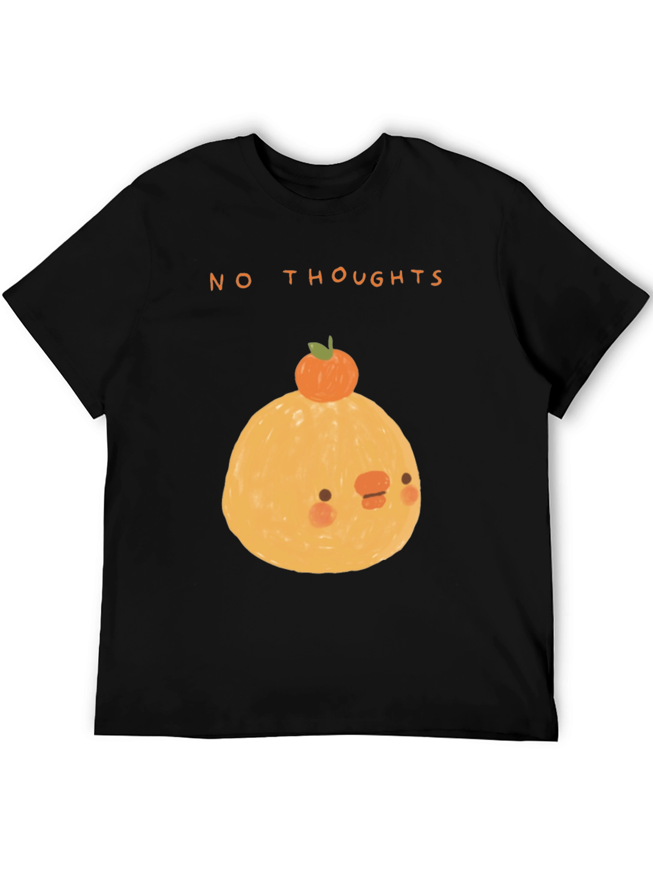 No Thoughts Graphic Tee - Cute Kawaii Style