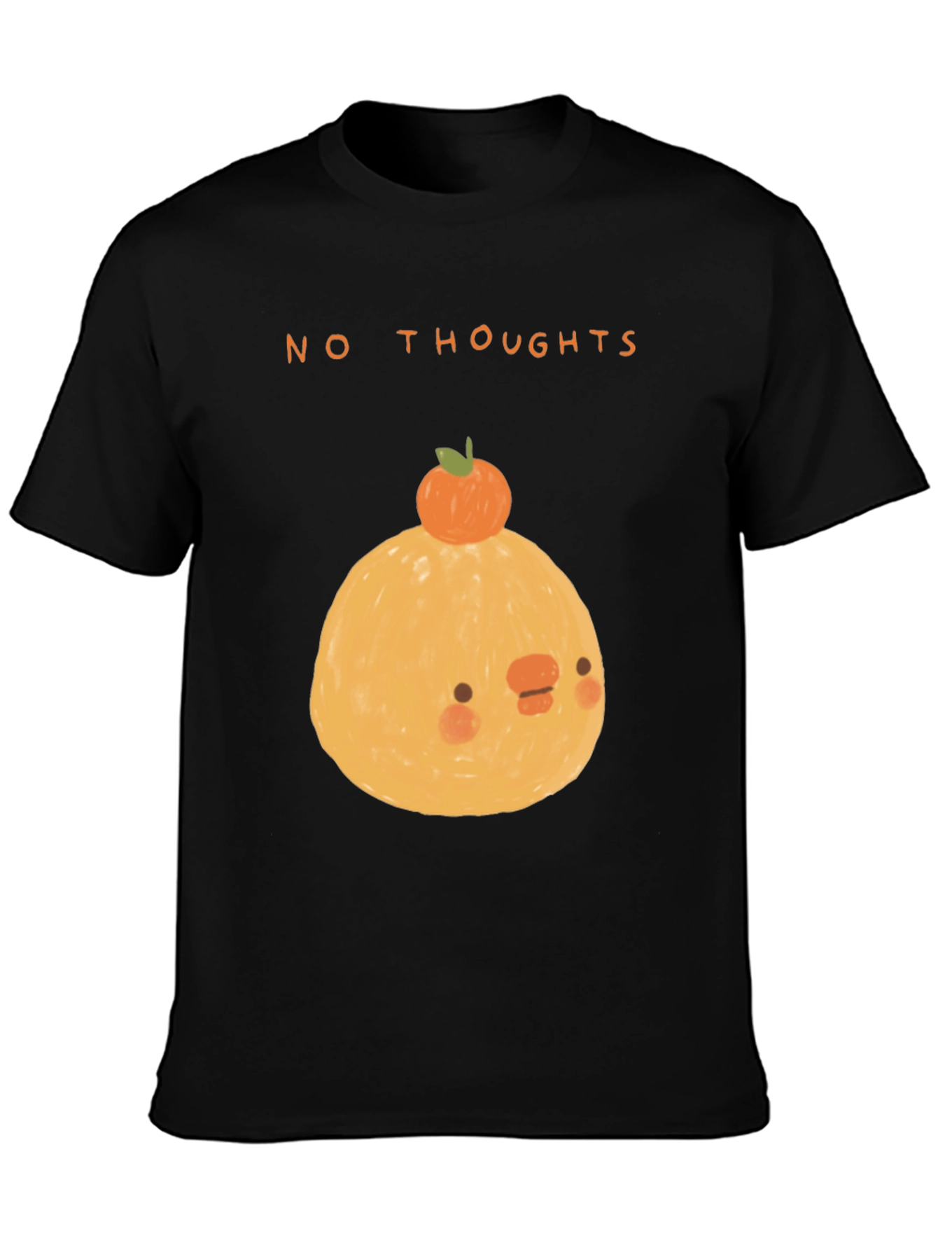 No Thoughts Graphic Tee - Cute Kawaii Style