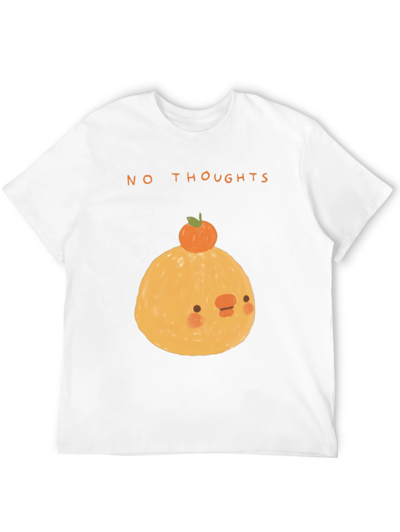 No Thoughts Graphic Tee - Cute Kawaii Style