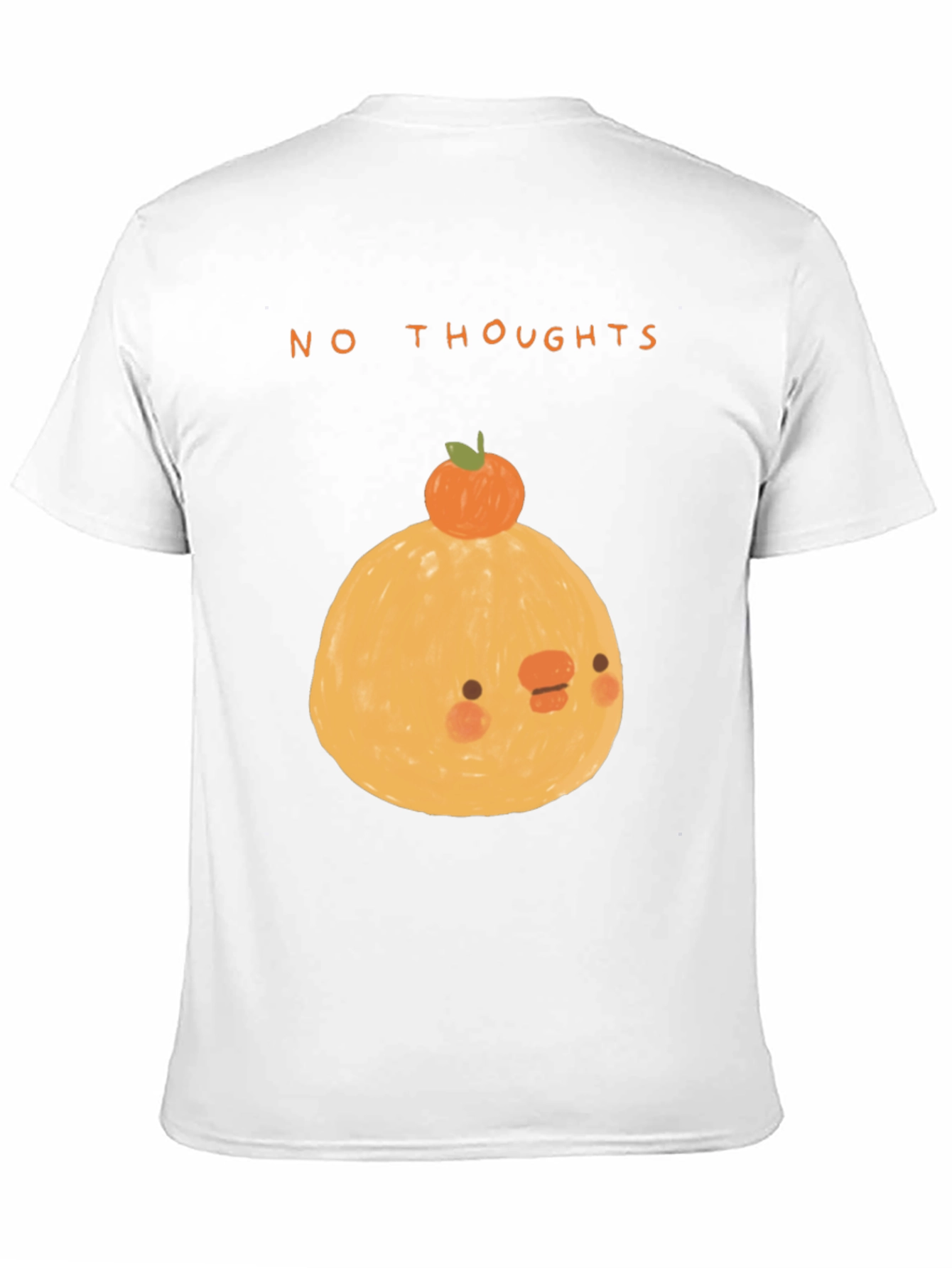 No Thoughts Graphic Tee - Cute Kawaii Style