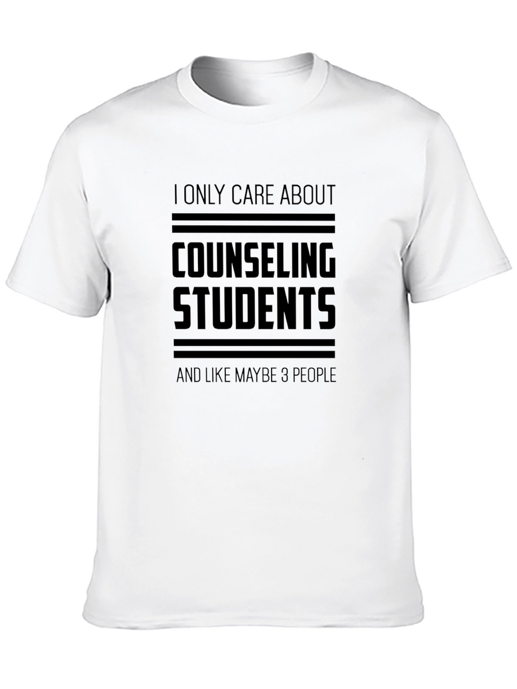 Counseling Students Graphic Tee - Black