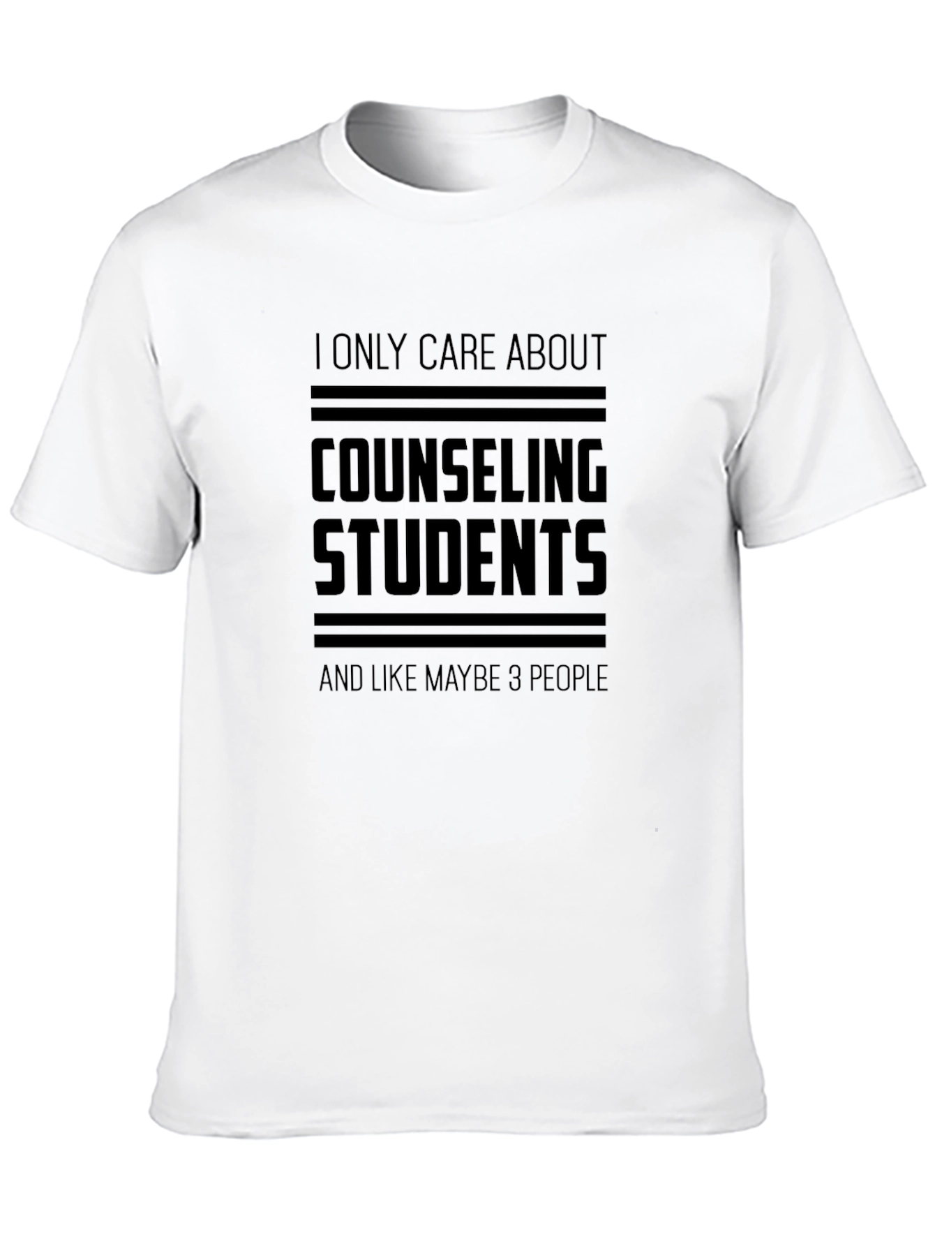 Counseling Students Graphic Tee - Black