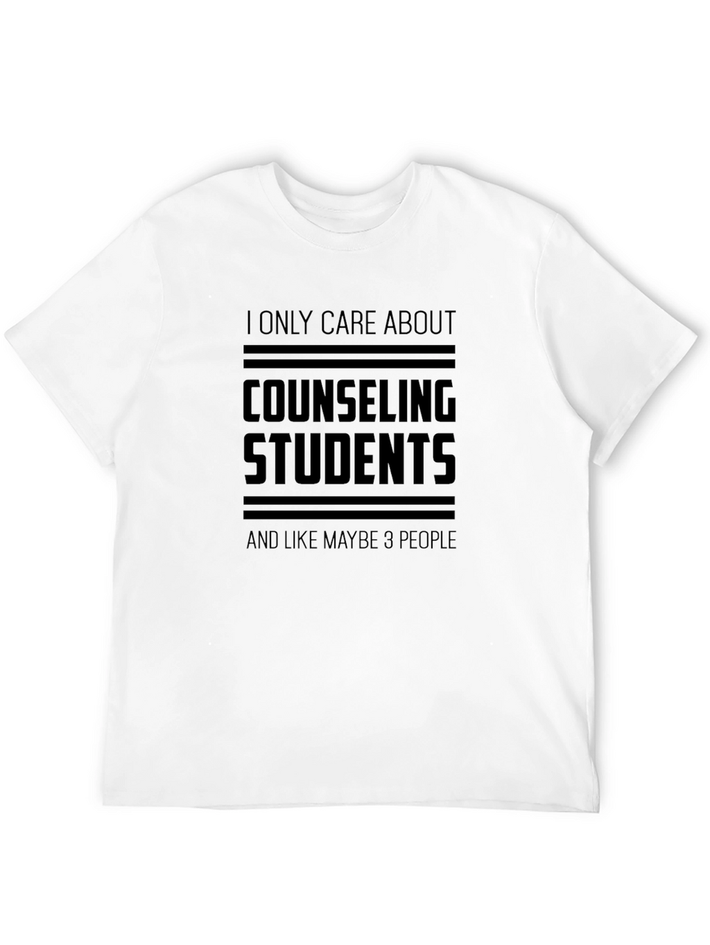 Counseling Students Graphic Tee - Black