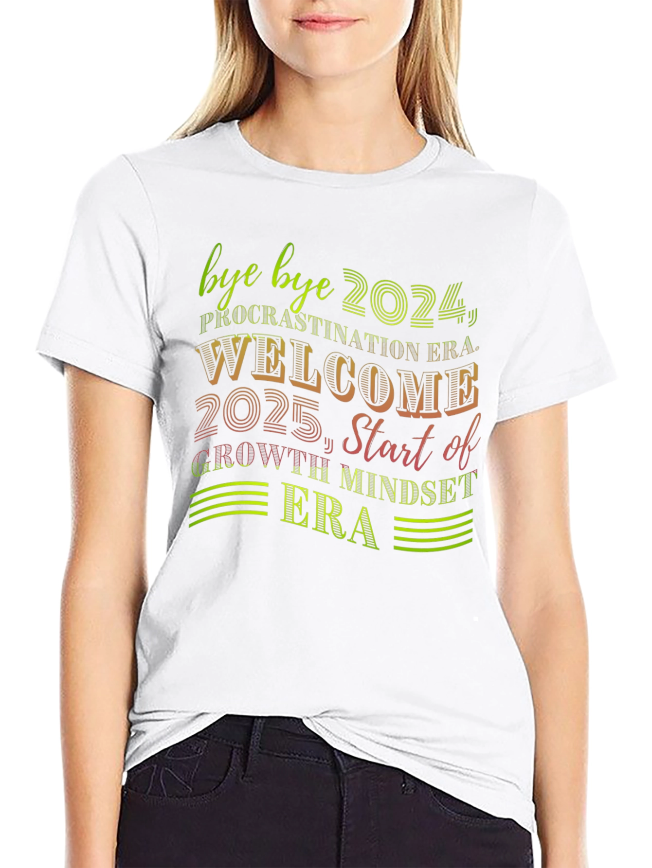 Bye Bye 2024 T-Shirt Welcome 2025