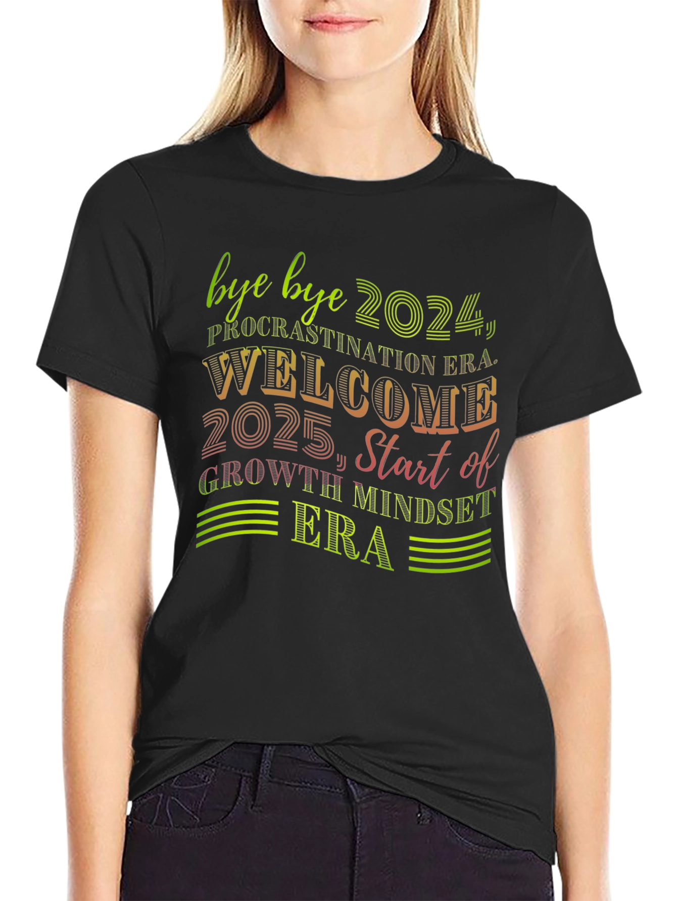 Bye Bye 2024 T-Shirt Welcome 2025