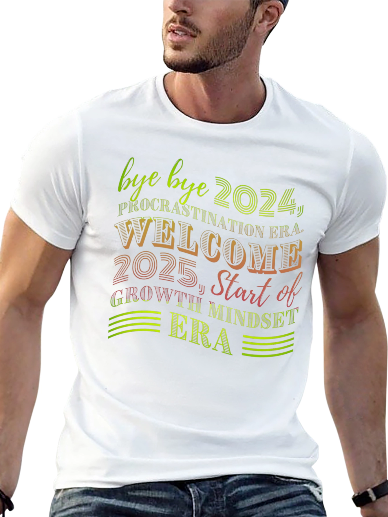 Bye Bye 2024 T-Shirt Welcome 2025