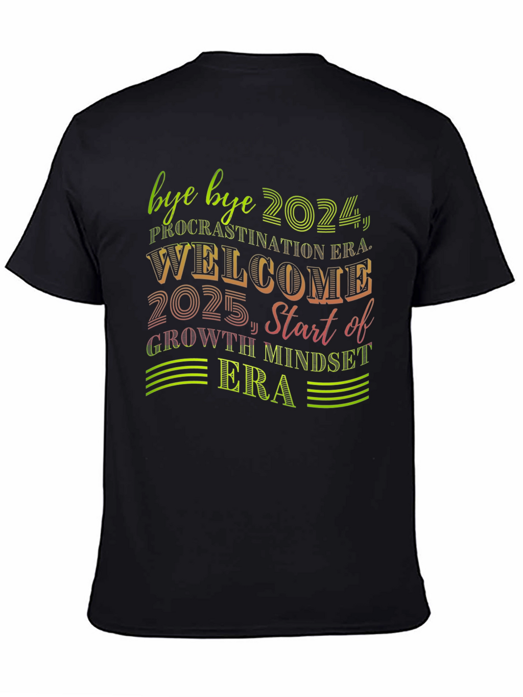 Bye Bye 2024 T-Shirt Welcome 2025