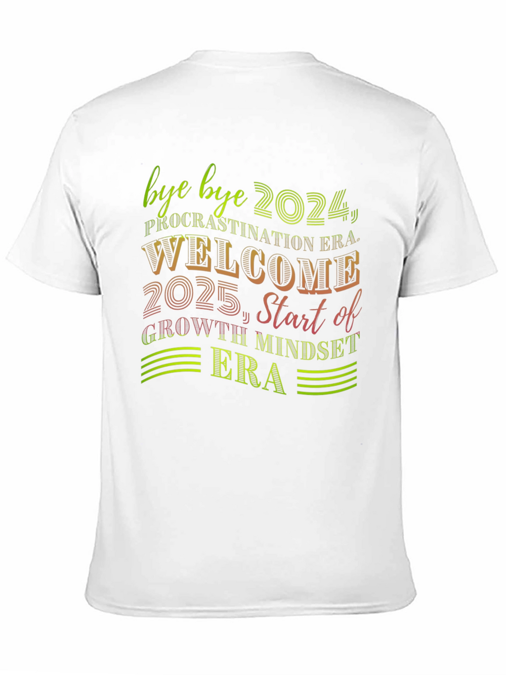 Bye Bye 2024 T-Shirt Welcome 2025